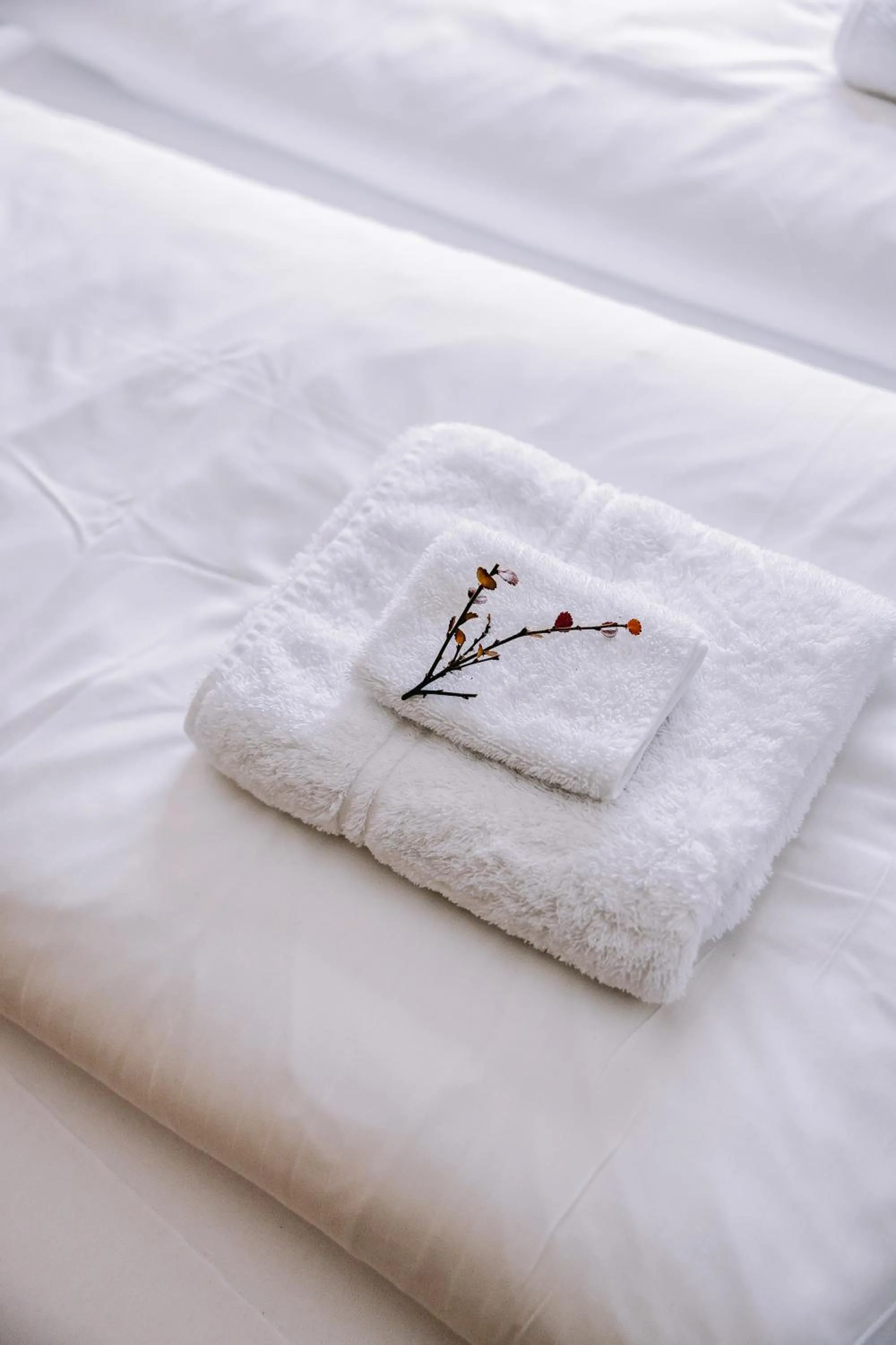 Bed in Eldá Guesthouse