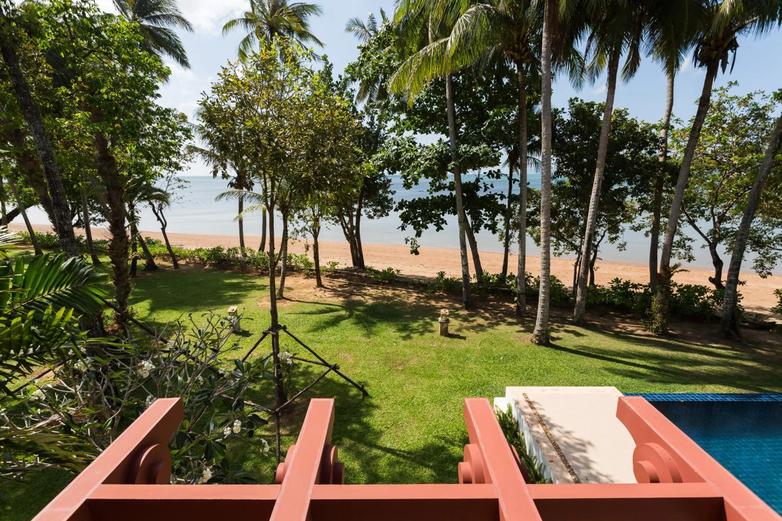 Beach in Amatapura Beachfront Villa 15, SHA Certified