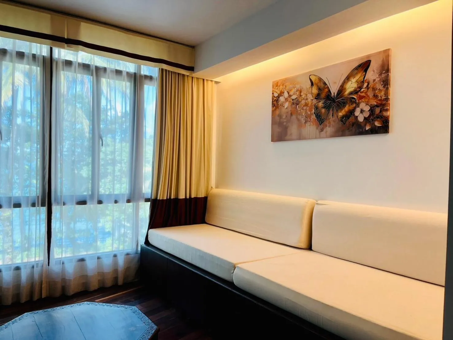 Decorative detail in Amatapura Beachfront Villa 15, SHA Certified