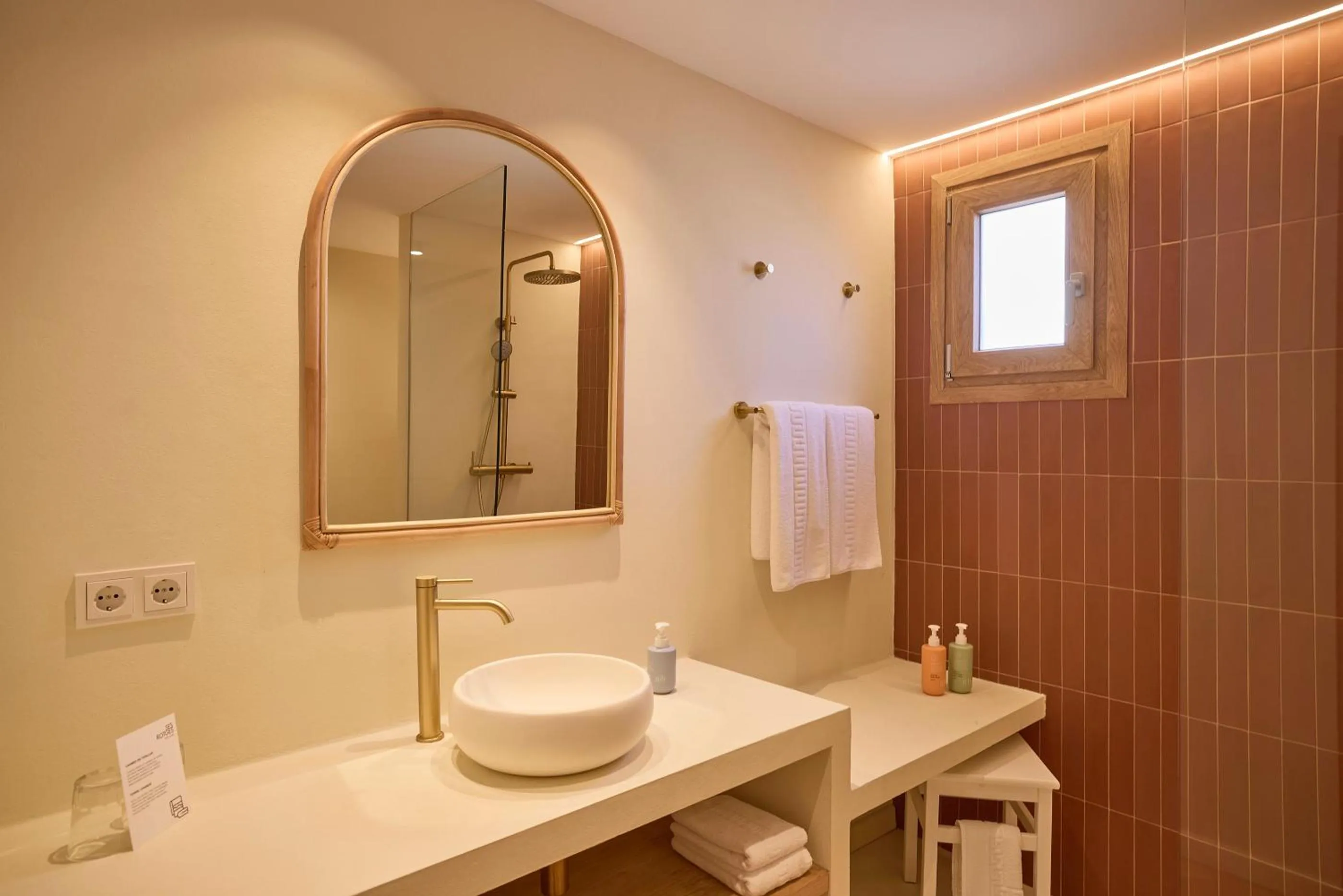 Shower in Petit Hotel Ses Rotges - Only Adults