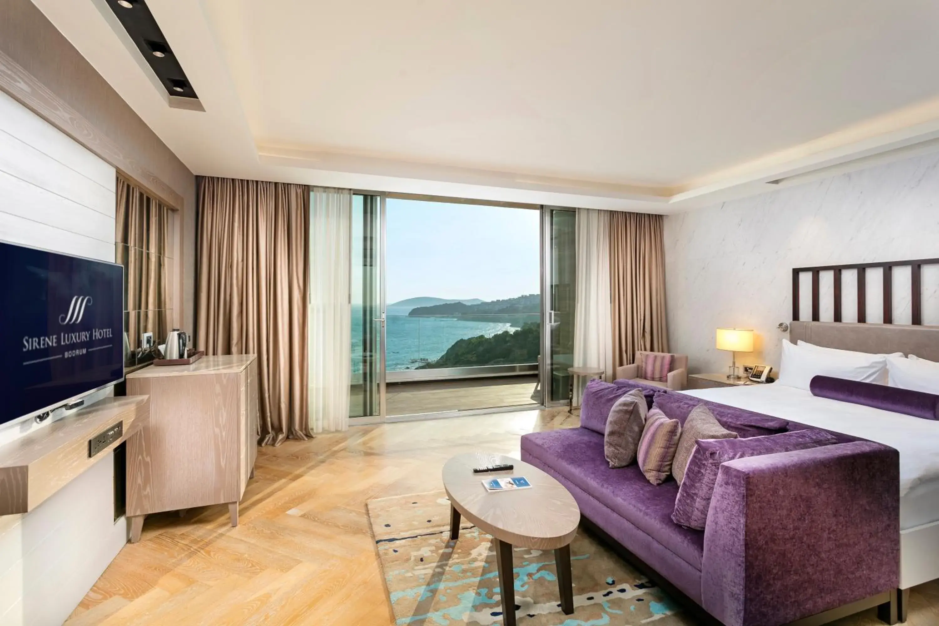 One Bedroom Suite with Sea View in Sirene Luxury Hotel Bodrum One Bedroom Suite with Sea View in Sirene Luxury Hotel Bodrum
