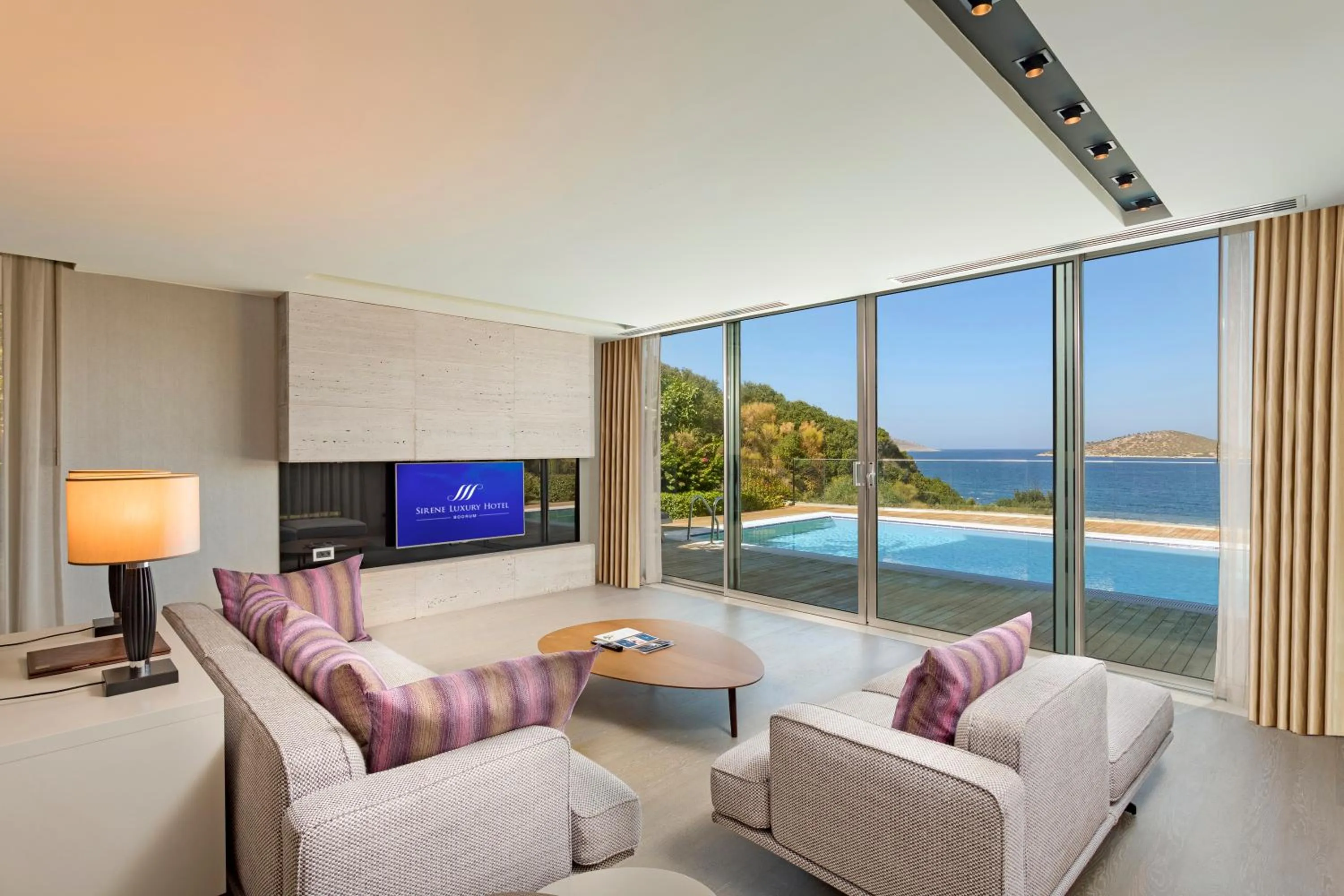 Living room in Sirene Luxury Hotel Bodrum