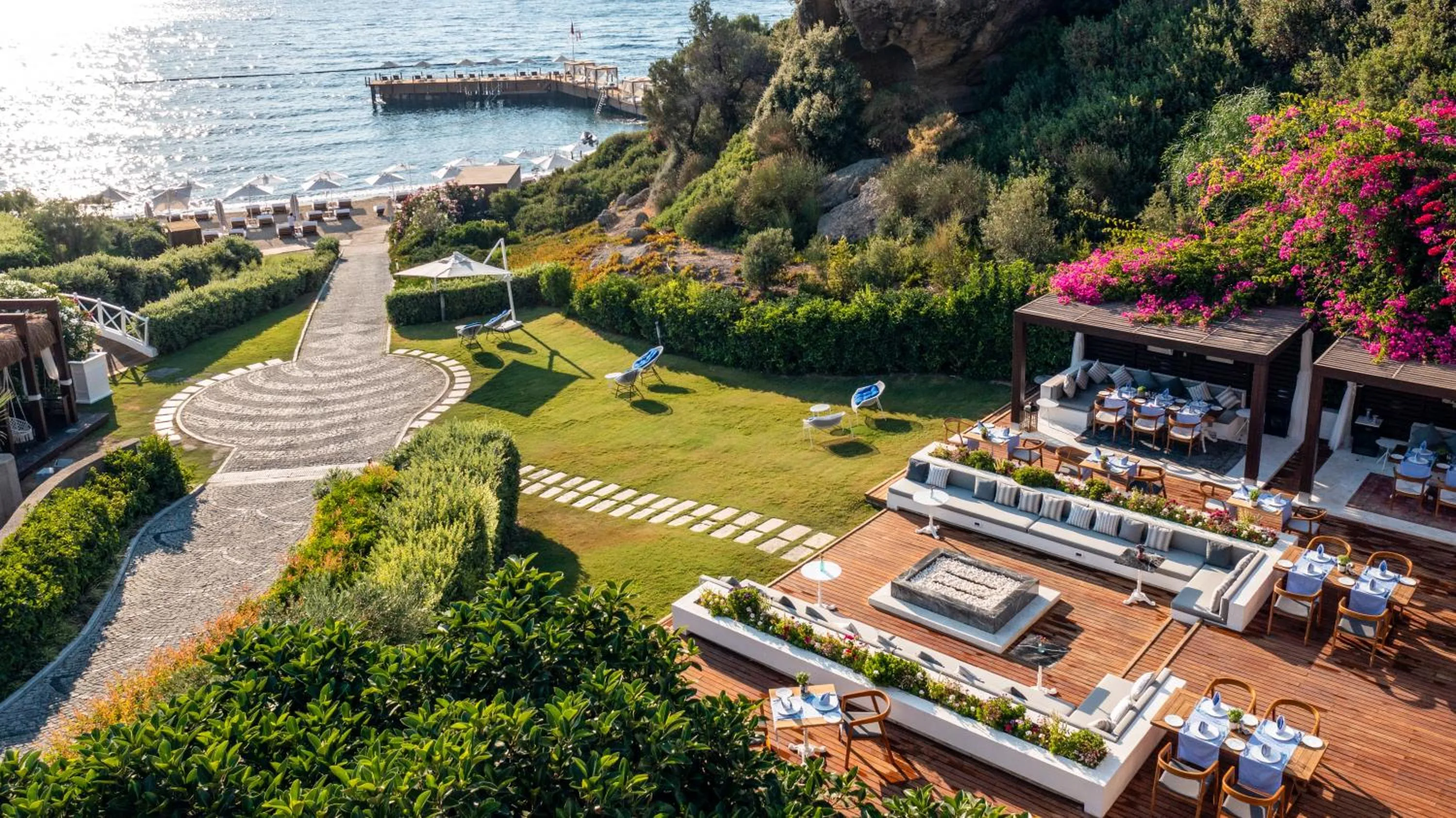 Bird's eye view in Sirene Luxury Hotel Bodrum