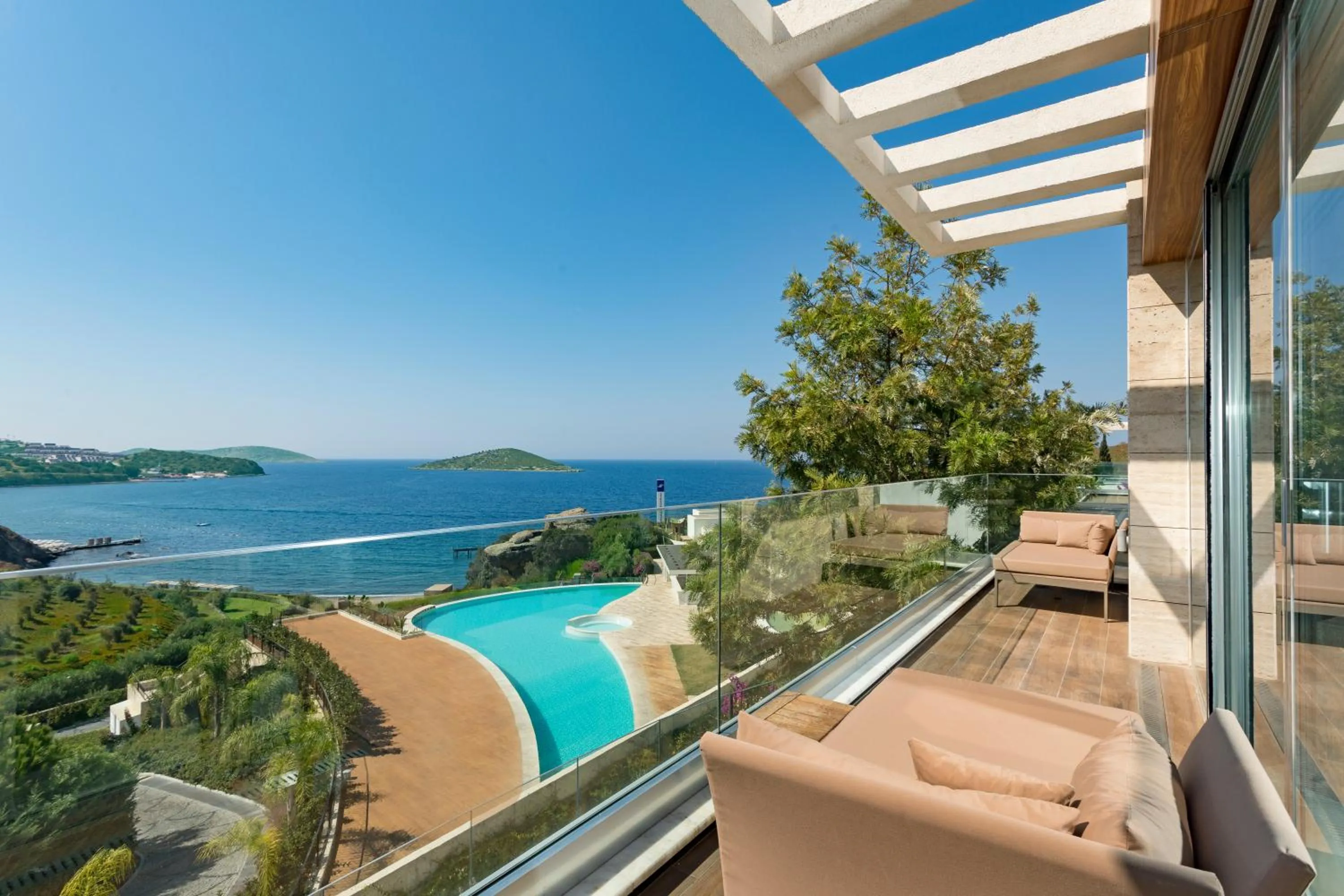 Garden in Sirene Luxury Hotel Bodrum