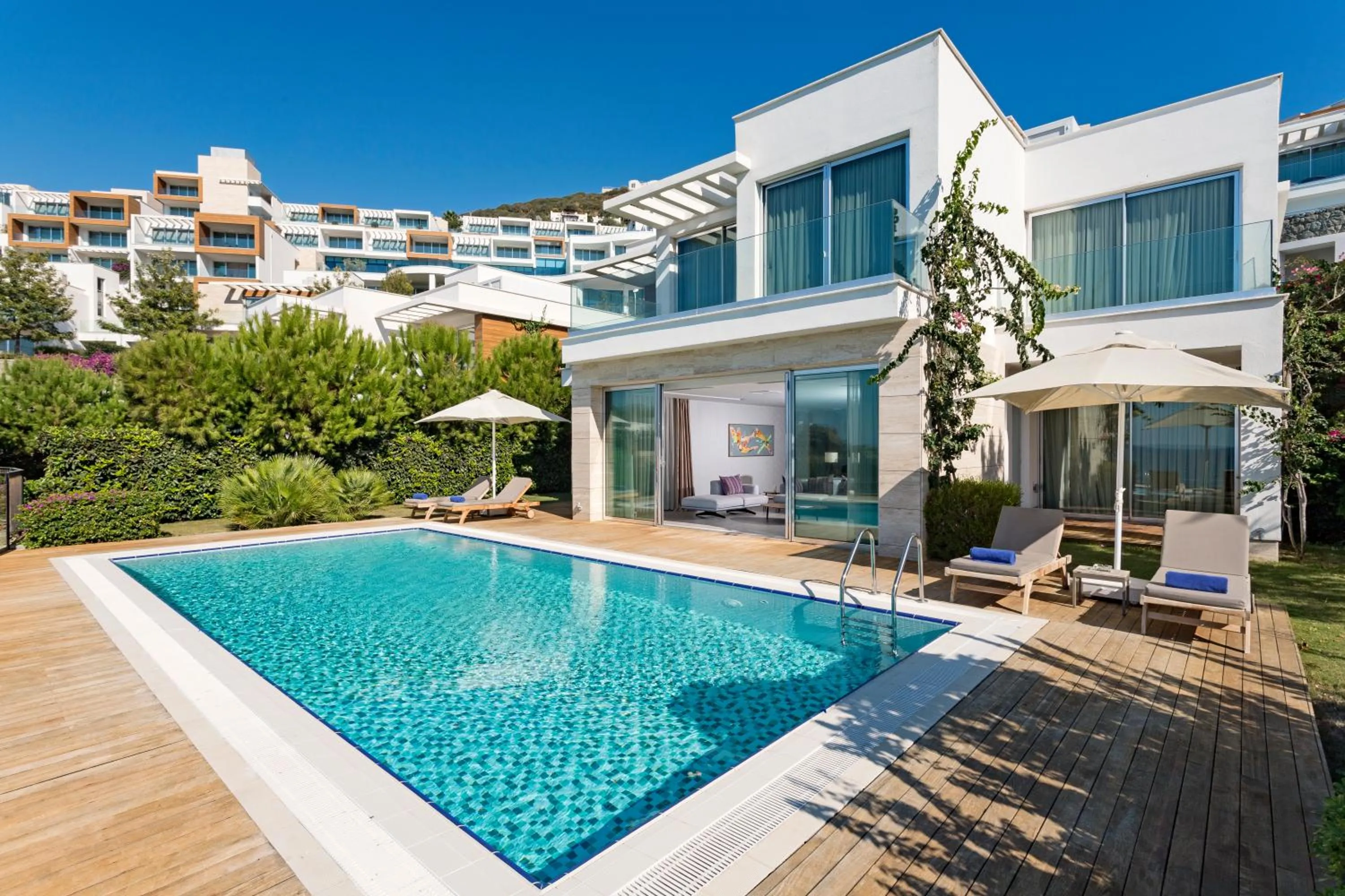 Garden in Sirene Luxury Hotel Bodrum