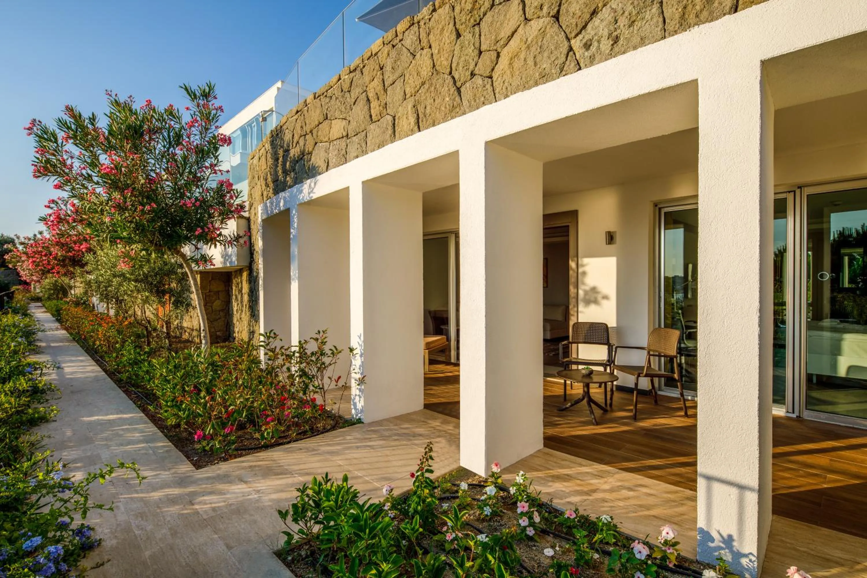 Patio in Sirene Luxury Hotel Bodrum
