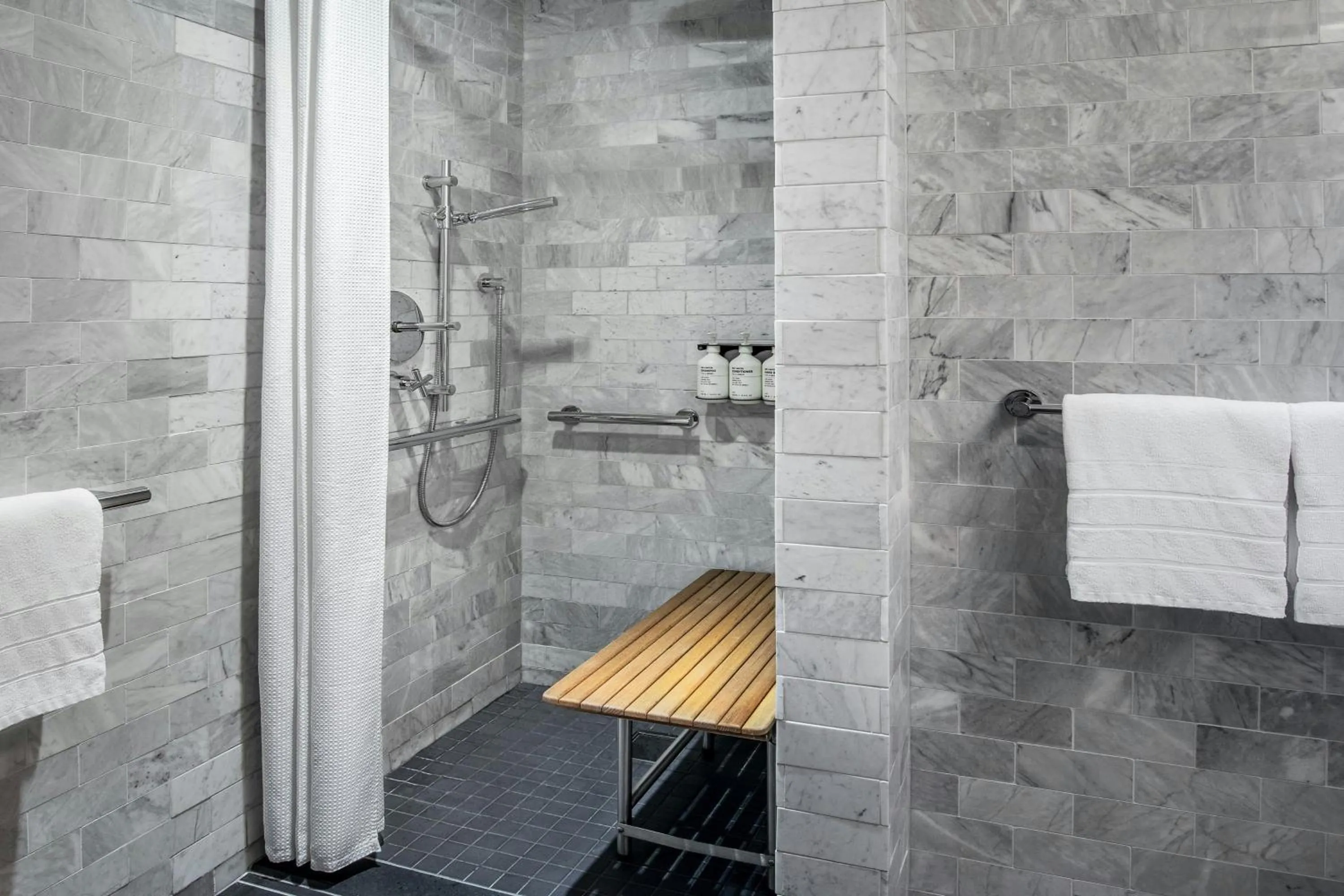 Bathroom in The Press Hotel, Autograph Collection