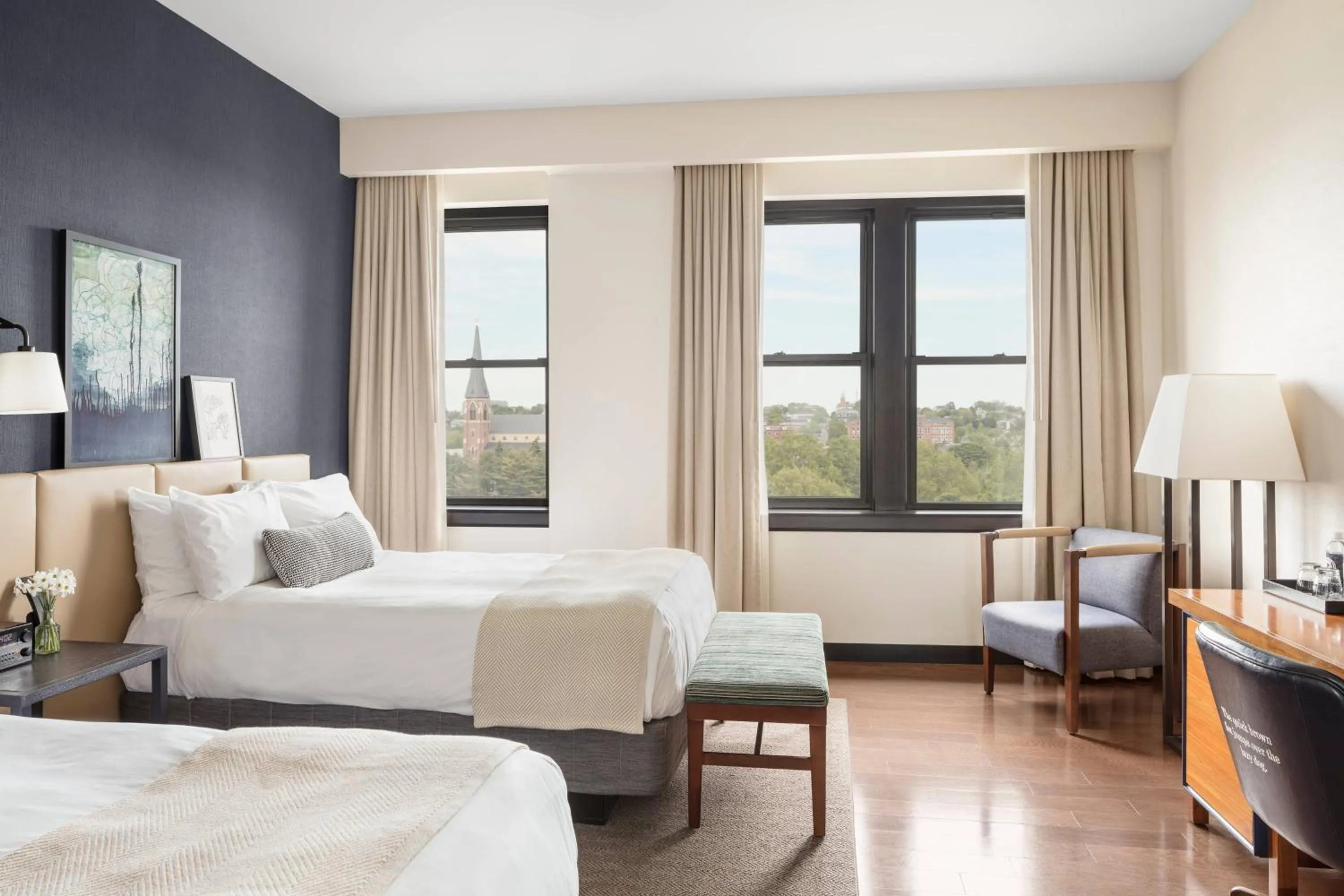 Photo of the whole room, Bed in The Press Hotel, Autograph Collection