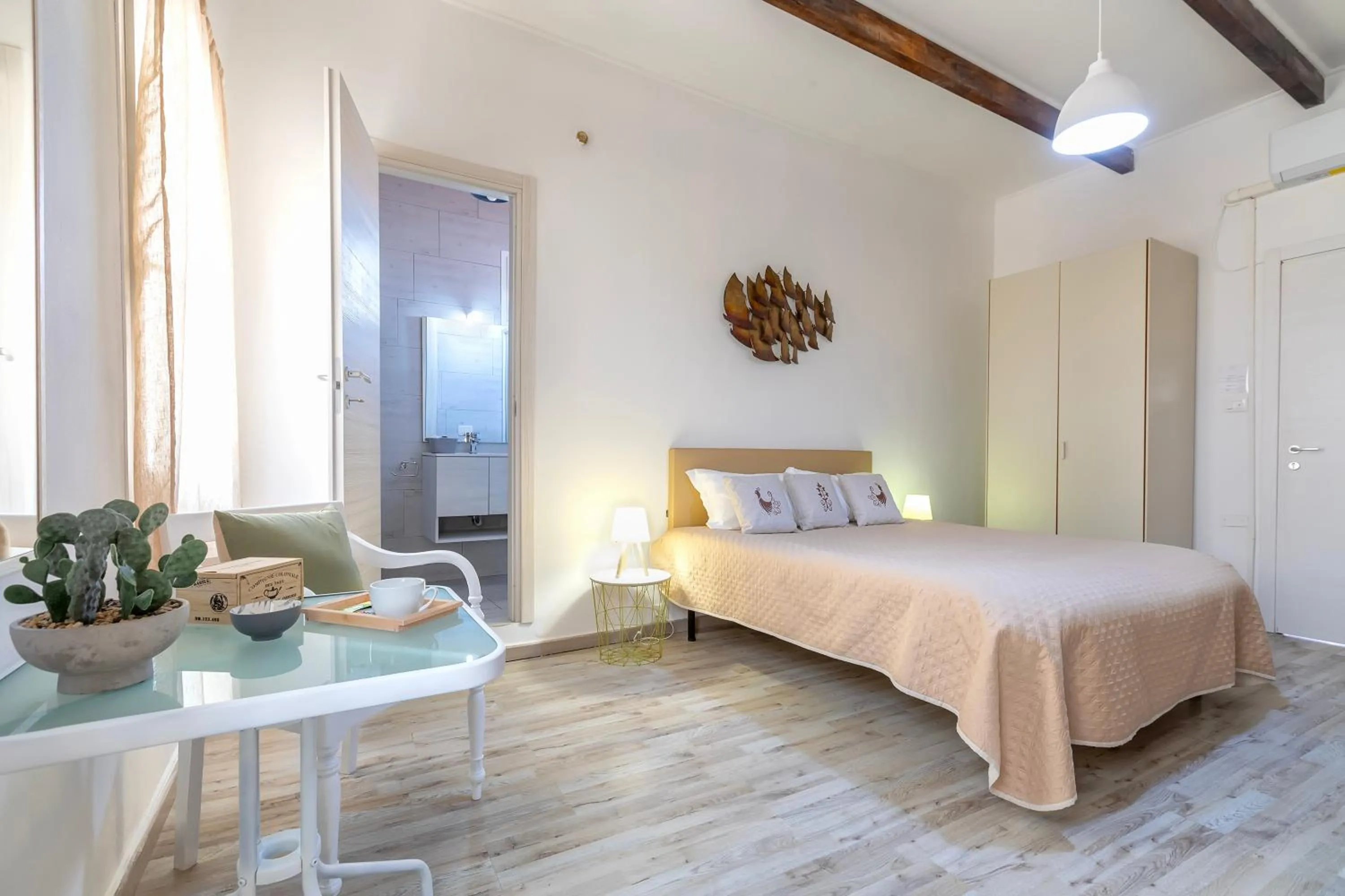 Bed in Alguer Guest House