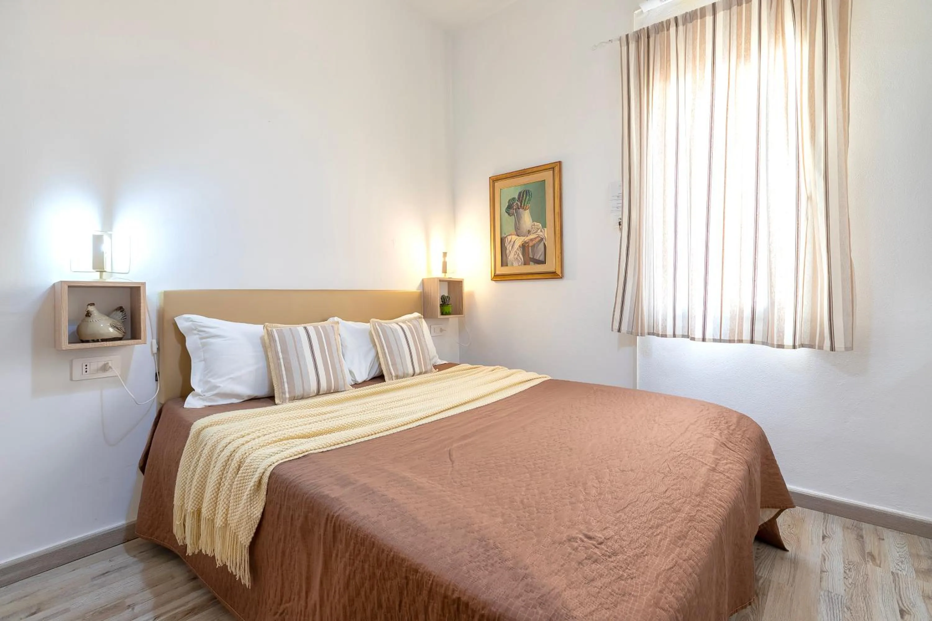 Bed in Alguer Guest House