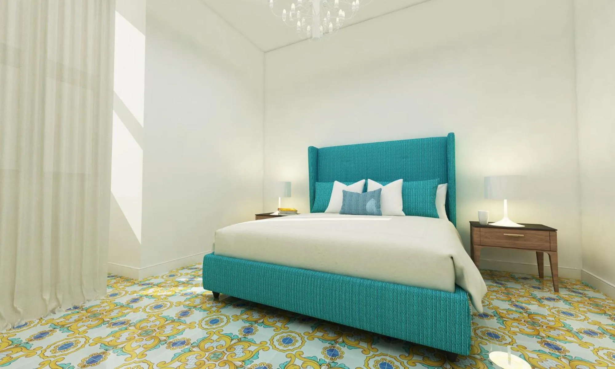 Bed in Palazzo Gargiulo Luxury Rooms & Suites