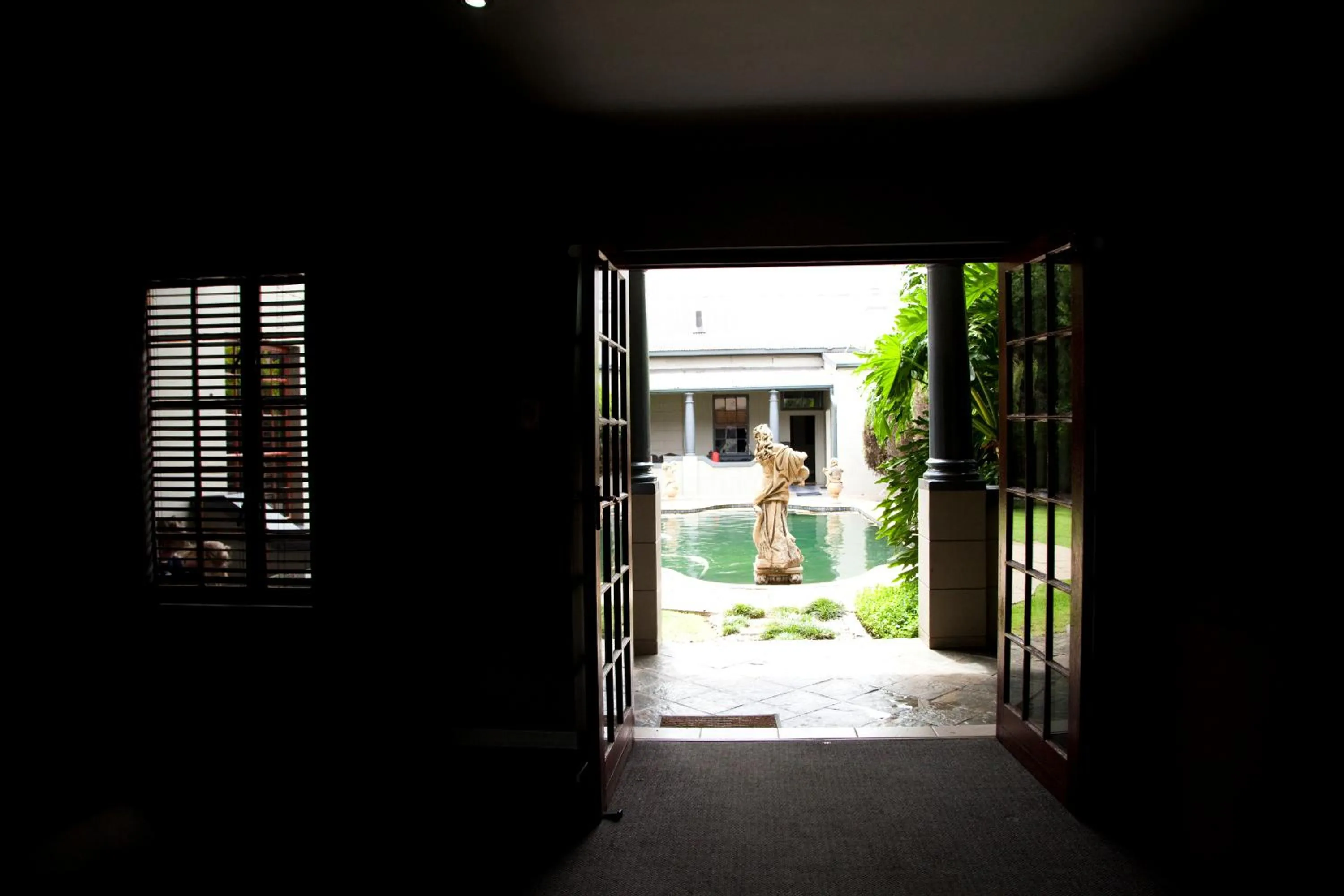 Garden view in The Gables Middelburg MPU