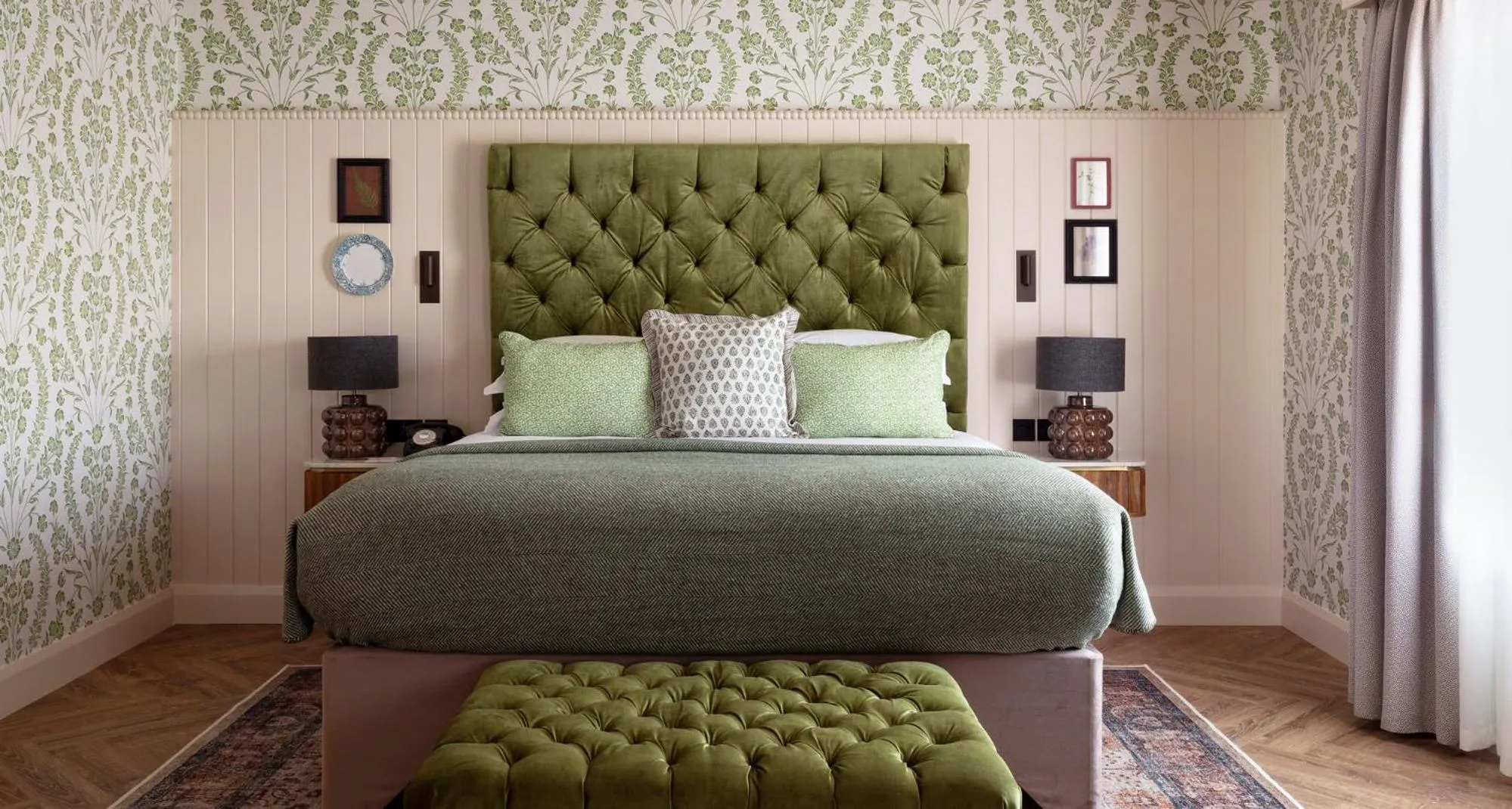 Bed in The Ashe Hotel