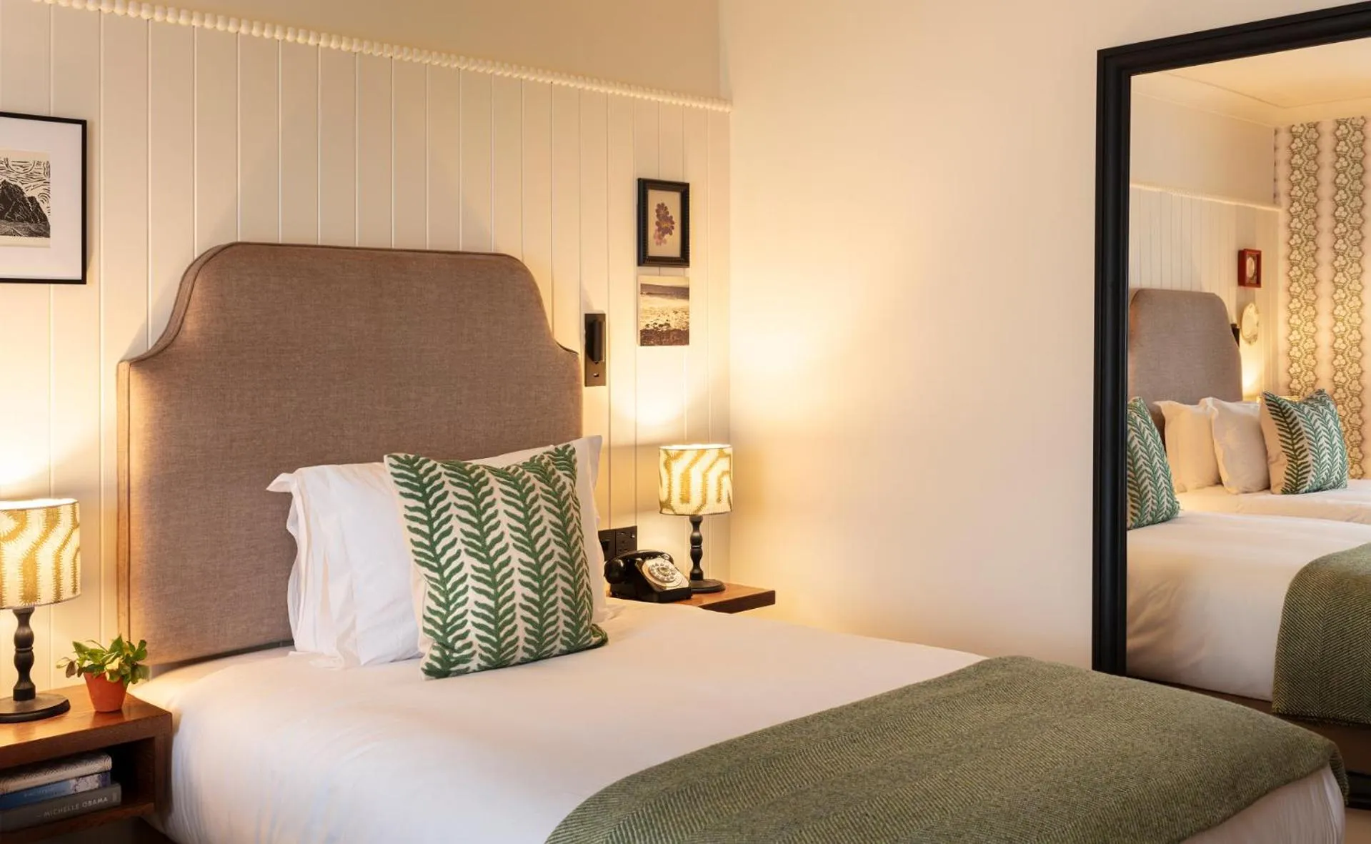 Bed in The Ashe Hotel