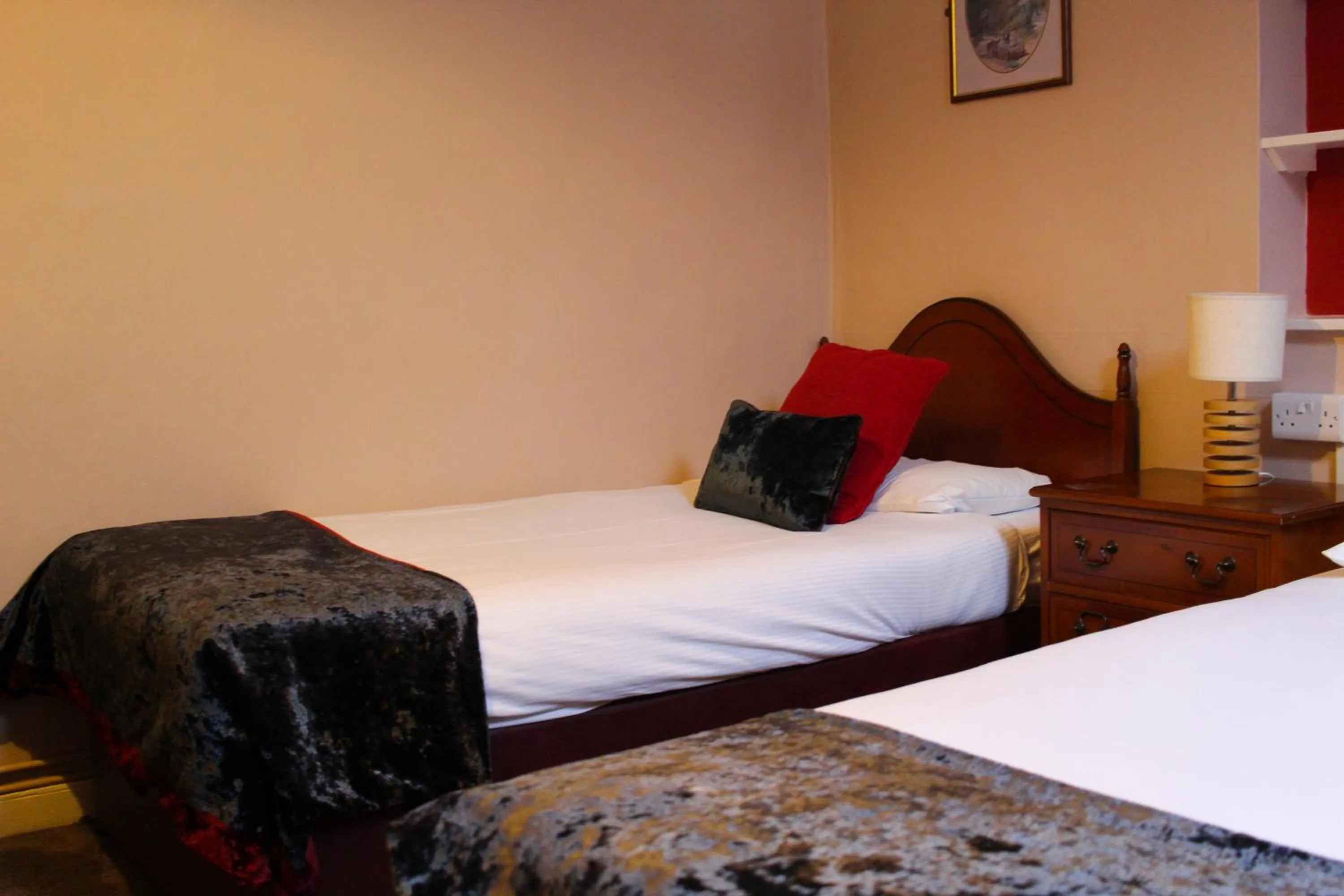 Bed in Bridge Hotel
