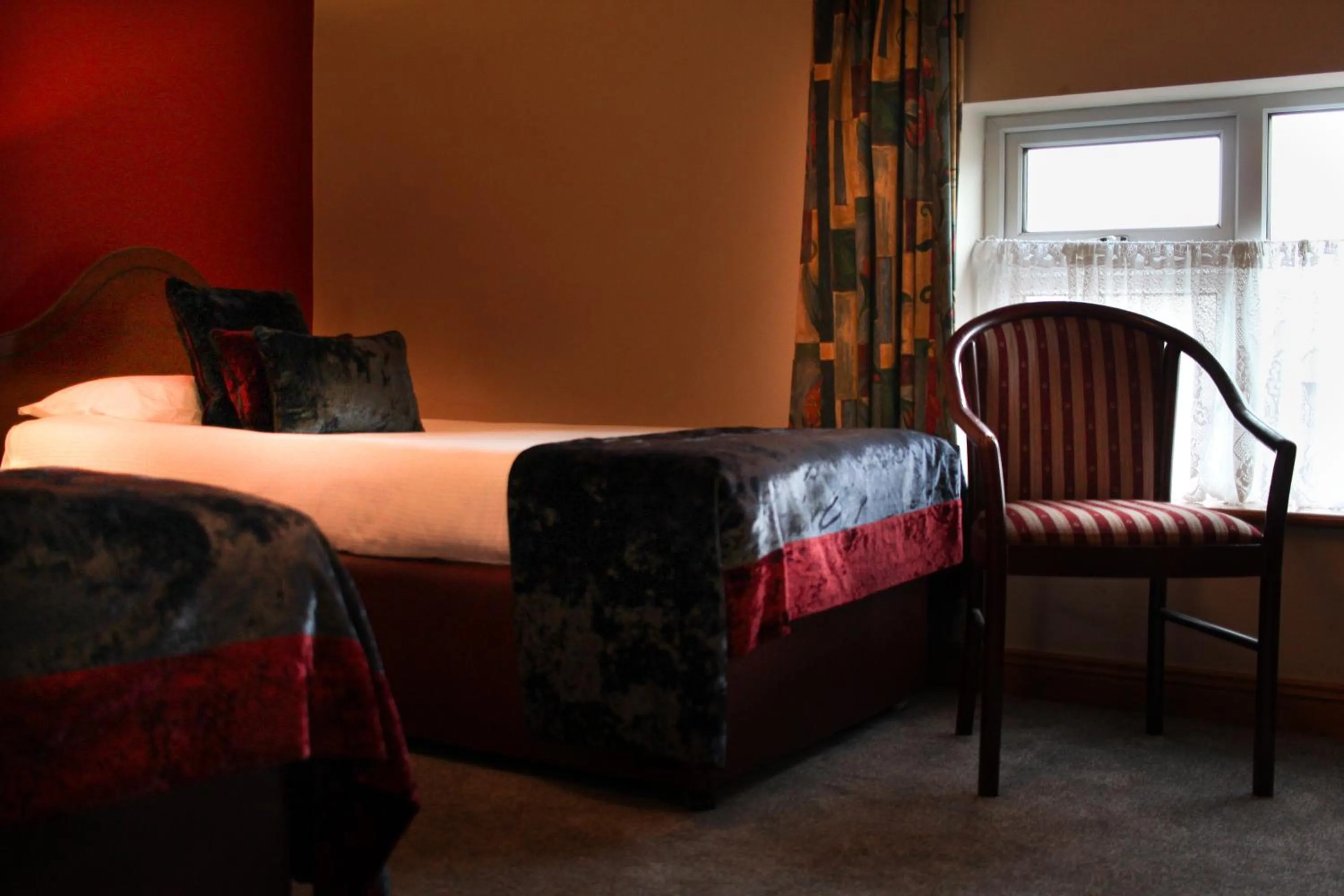 Bed in Bridge Hotel