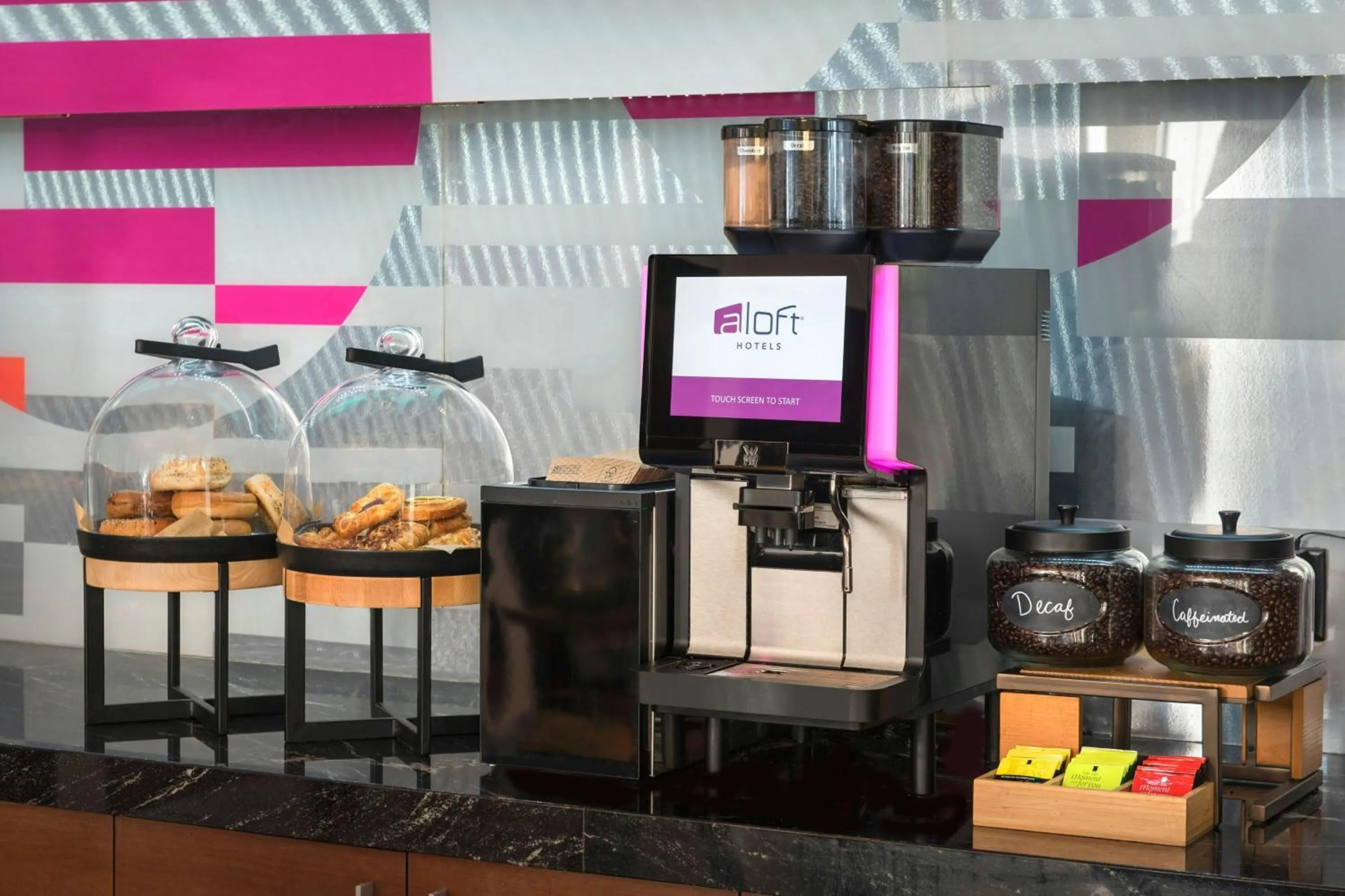Breakfast in Aloft Boston Seaport District