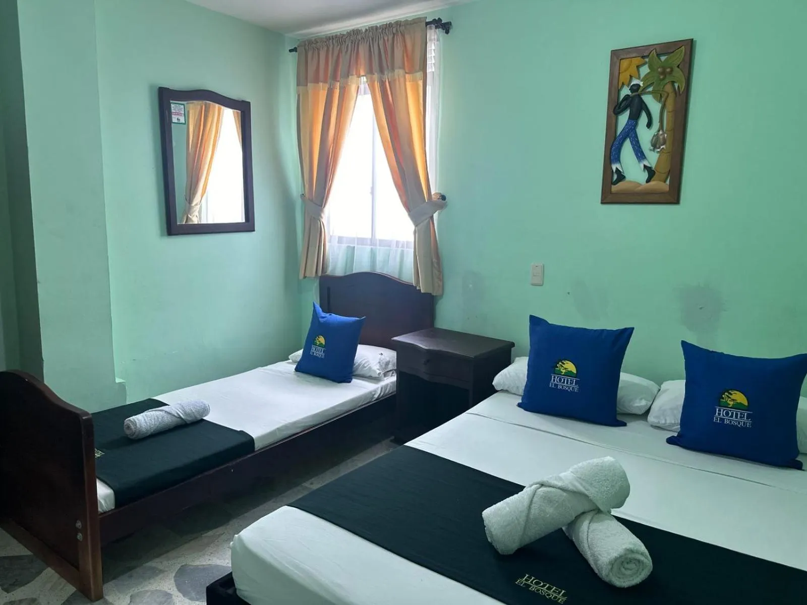 Photo of the whole room, Bed in Hotel El Bosque