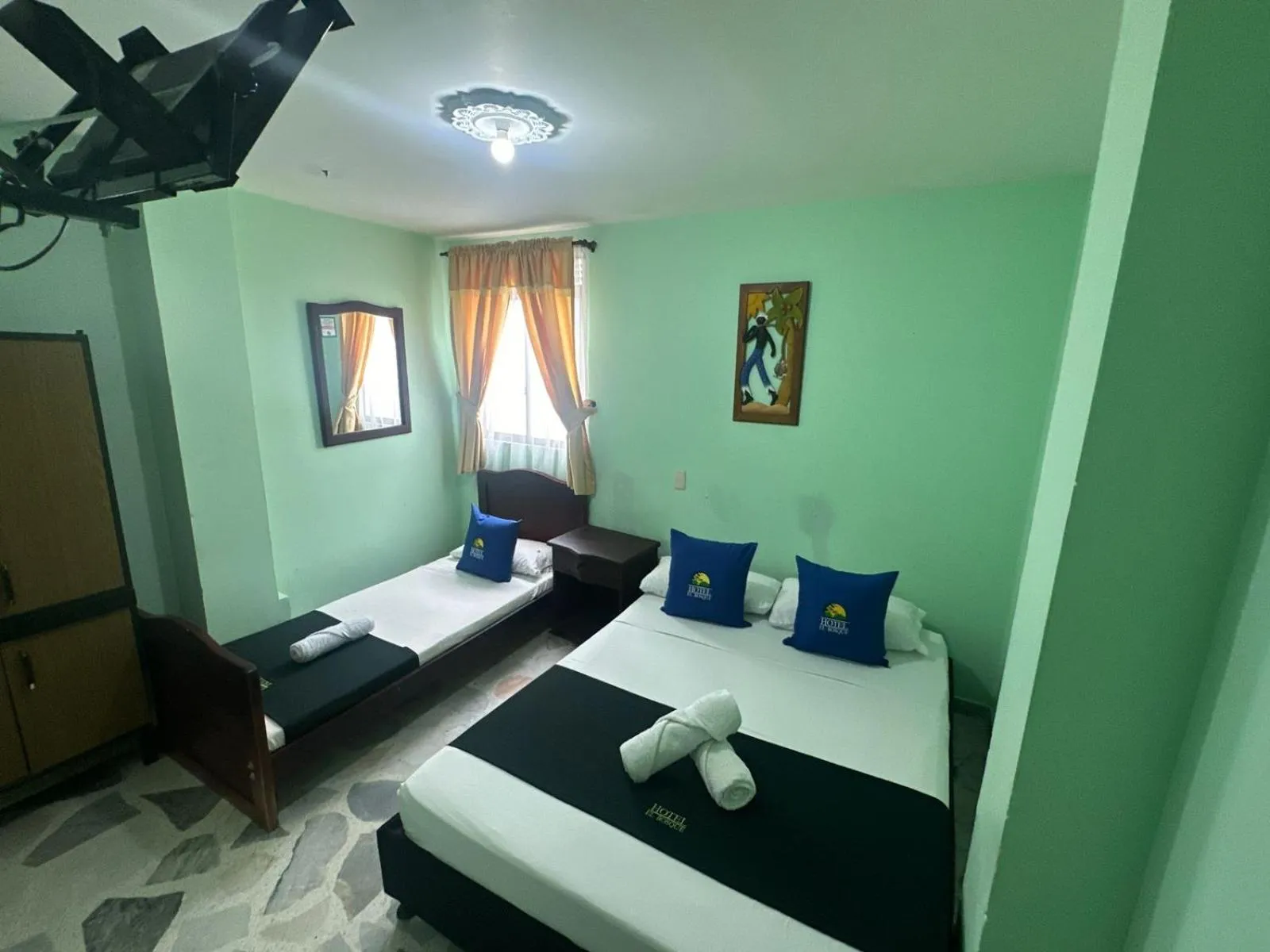 Photo of the whole room, Bed in Hotel El Bosque