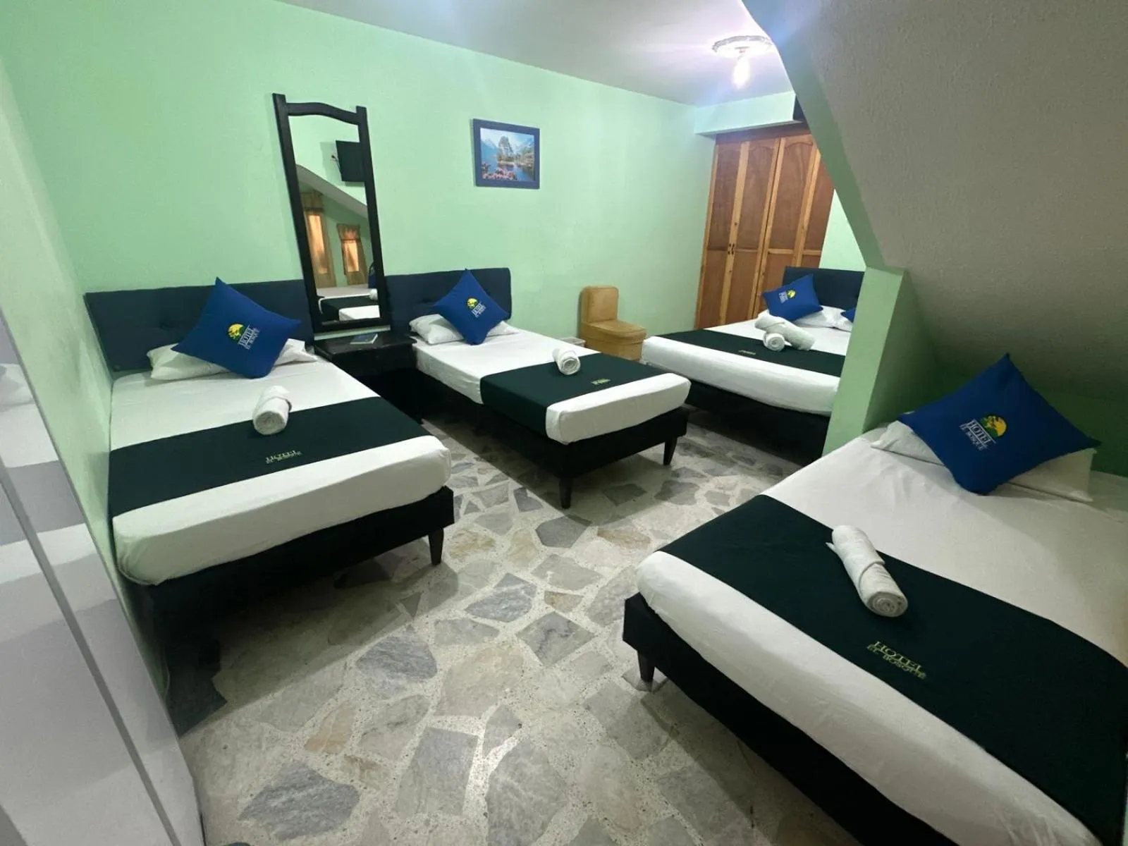 Photo of the whole room, Bed in Hotel El Bosque