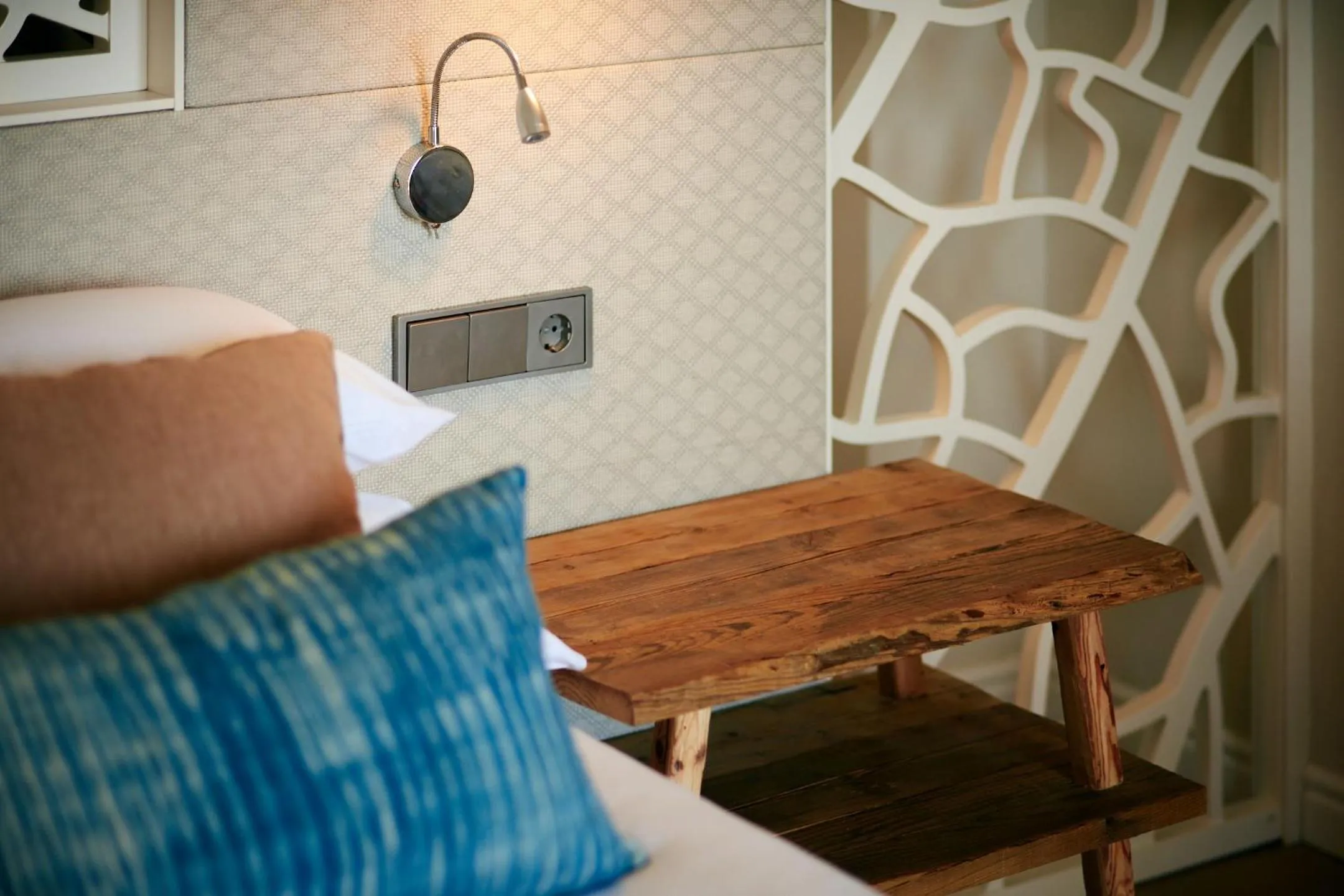 Bed in Hotel Honucai