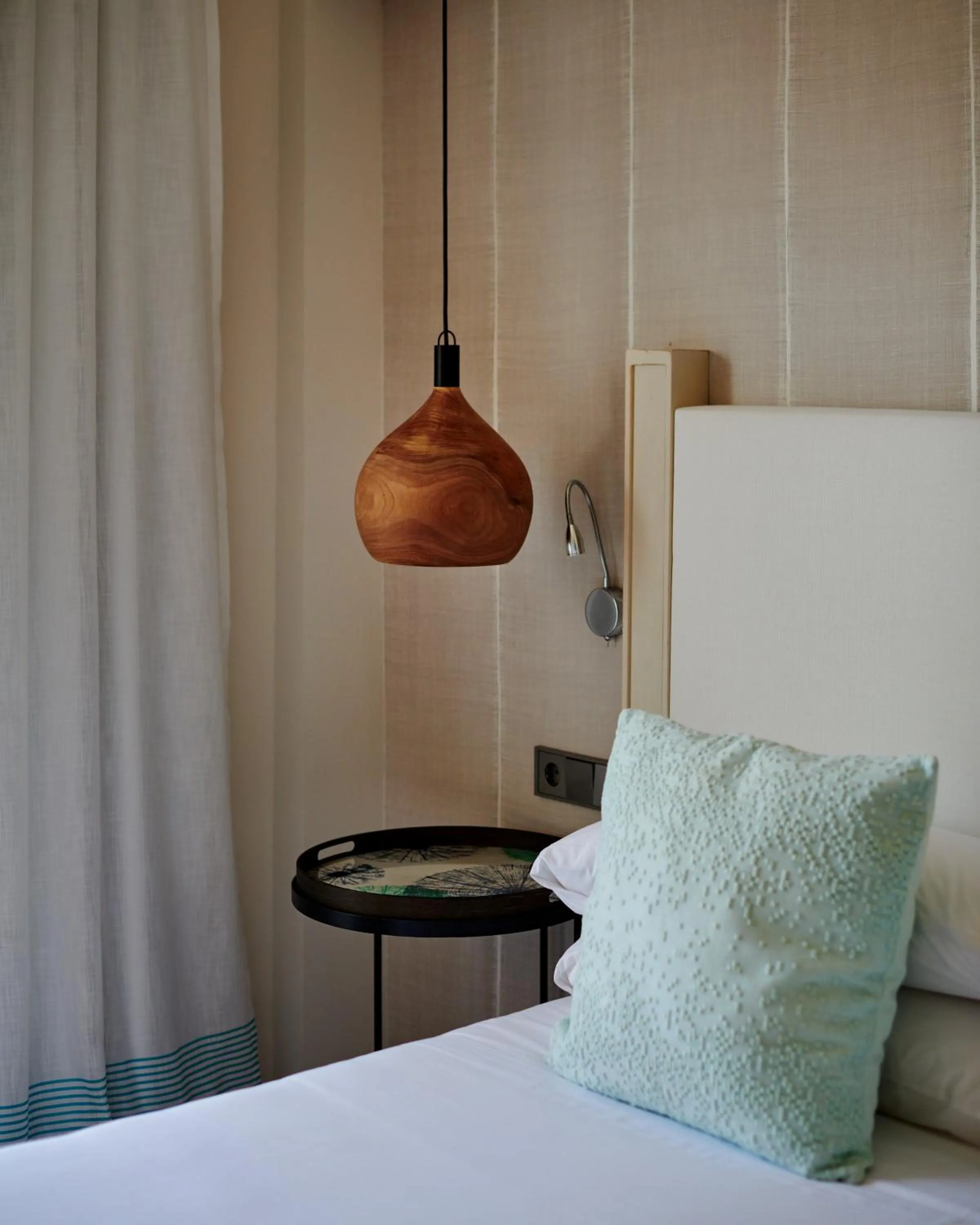 Bed in Hotel Honucai