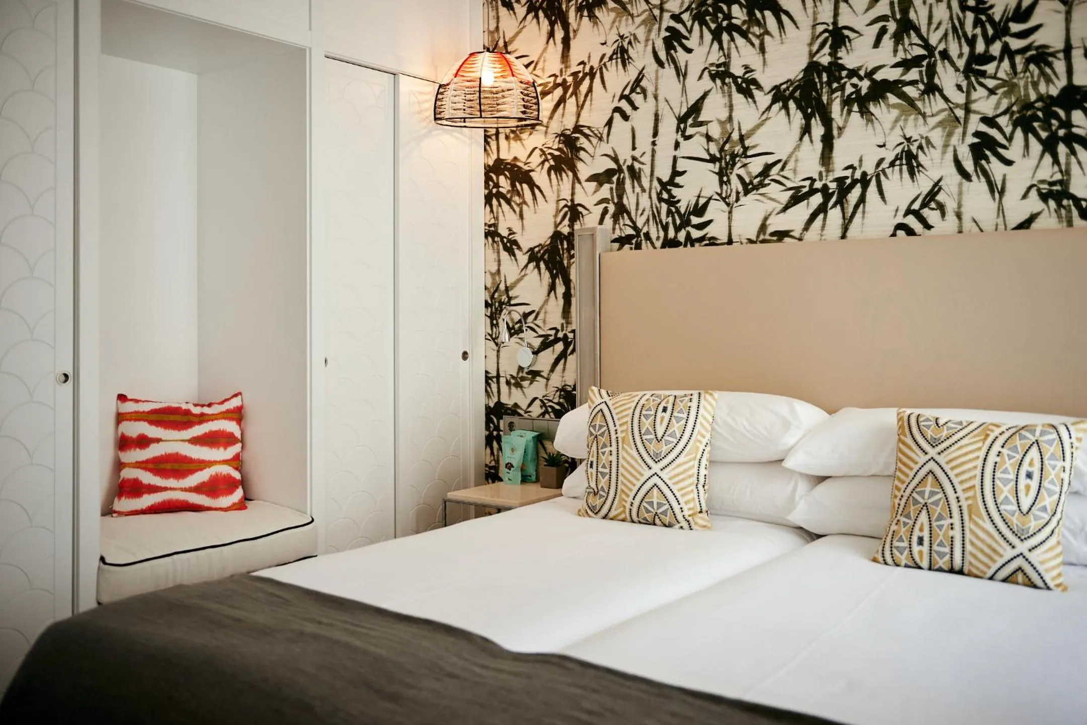 Bed in Hotel Honucai