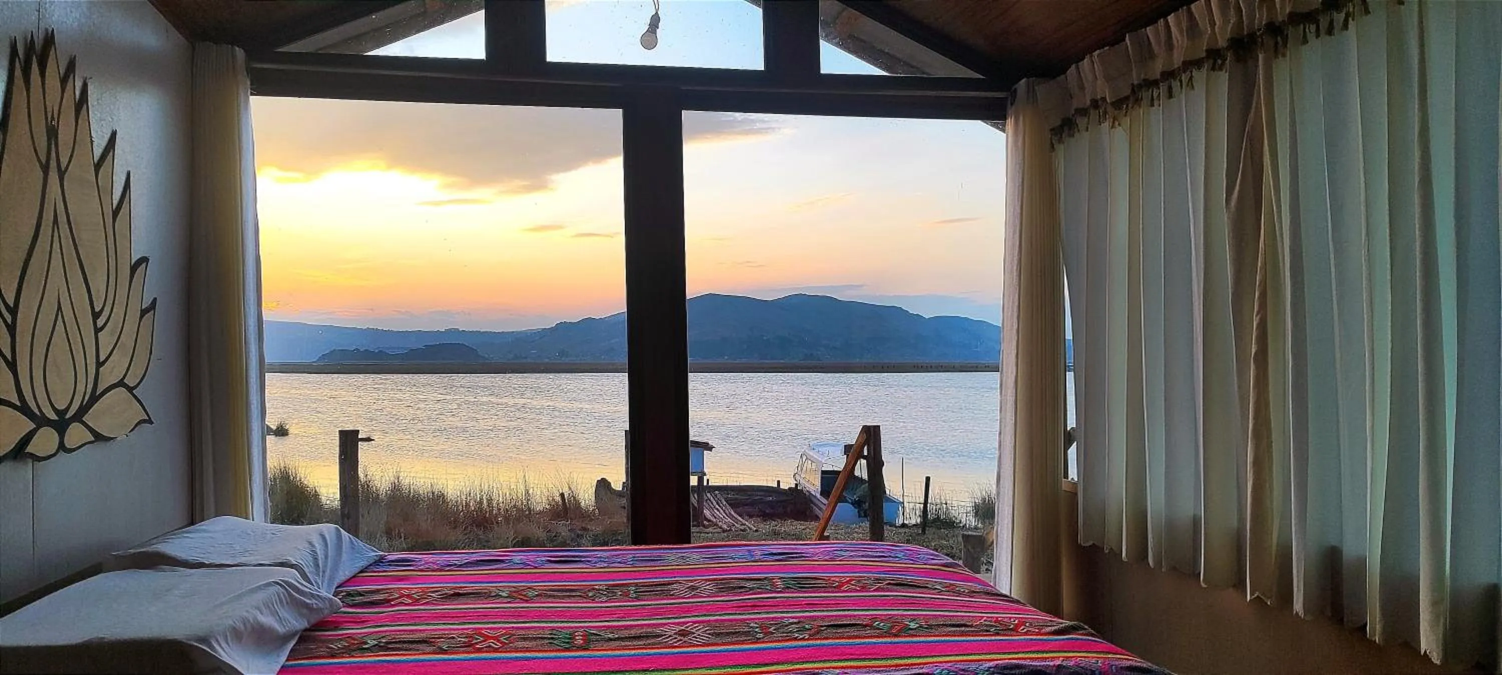 Bed in Titicaca Atrion Uros