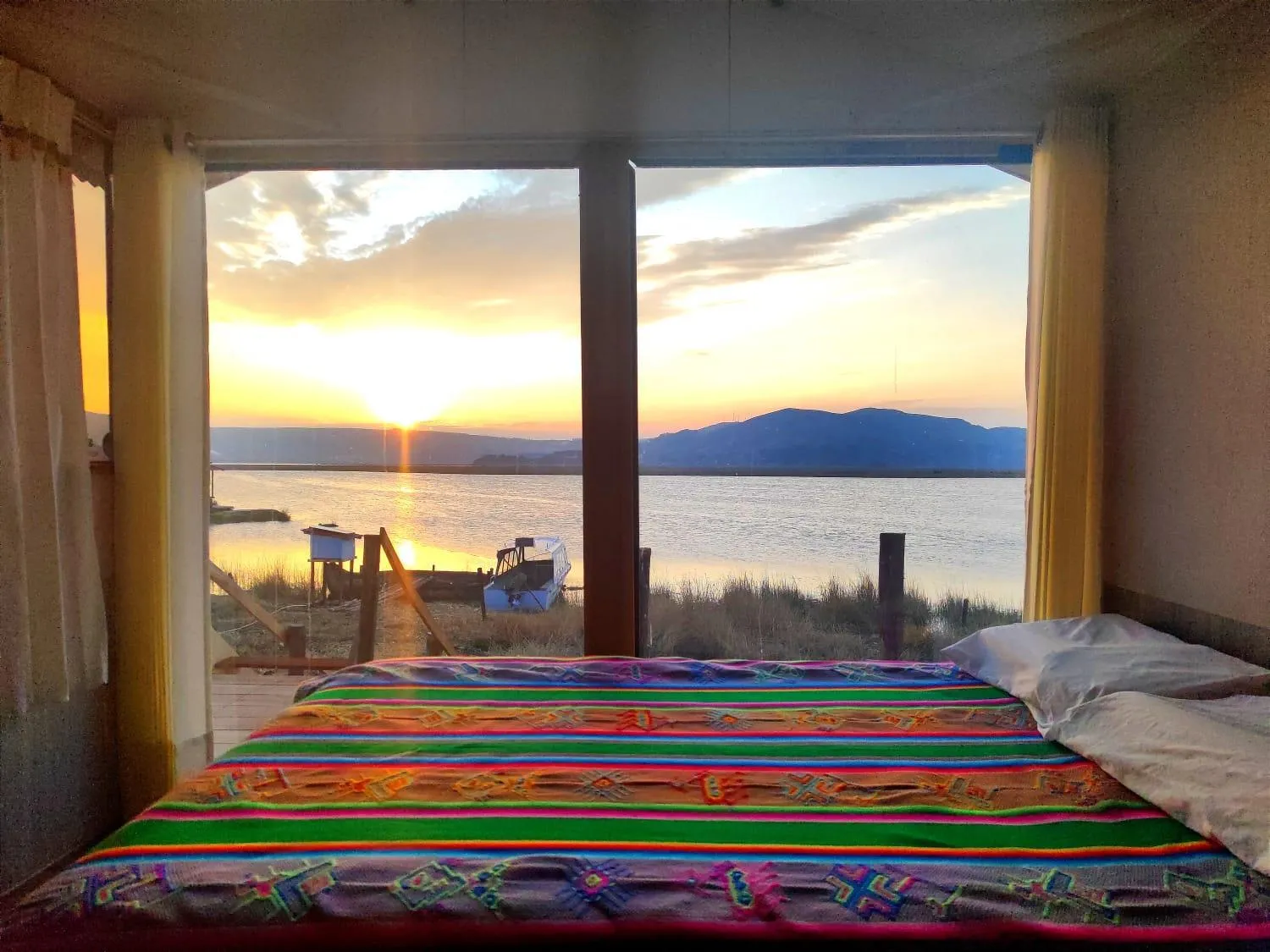 Bed in Titicaca Atrion Uros