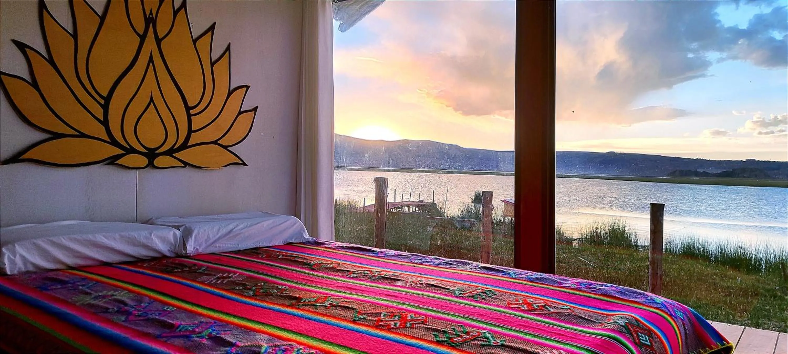 Bed in Titicaca Atrion Uros