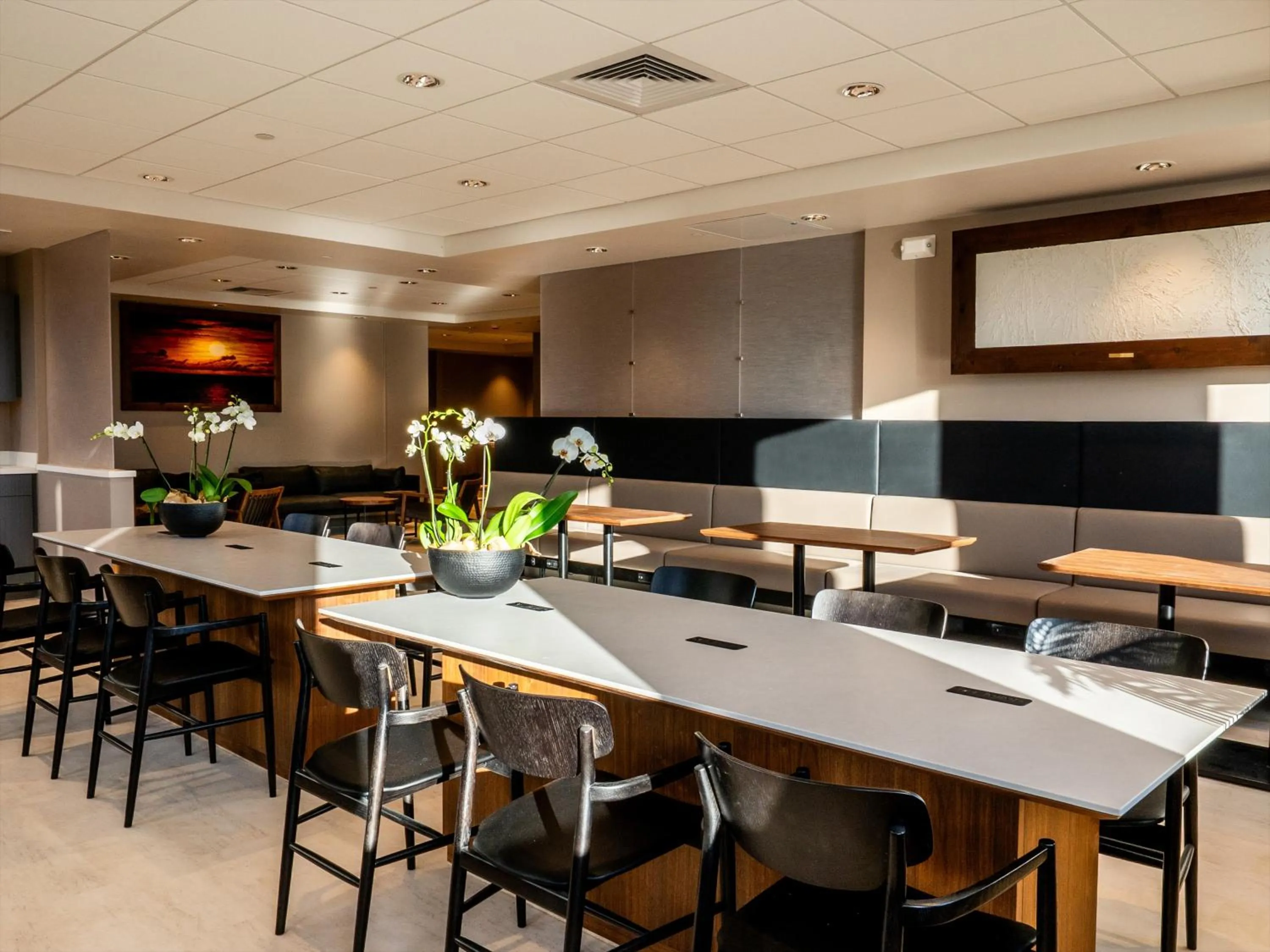 Communal lounge/ TV room in First Cabin International Hawaii