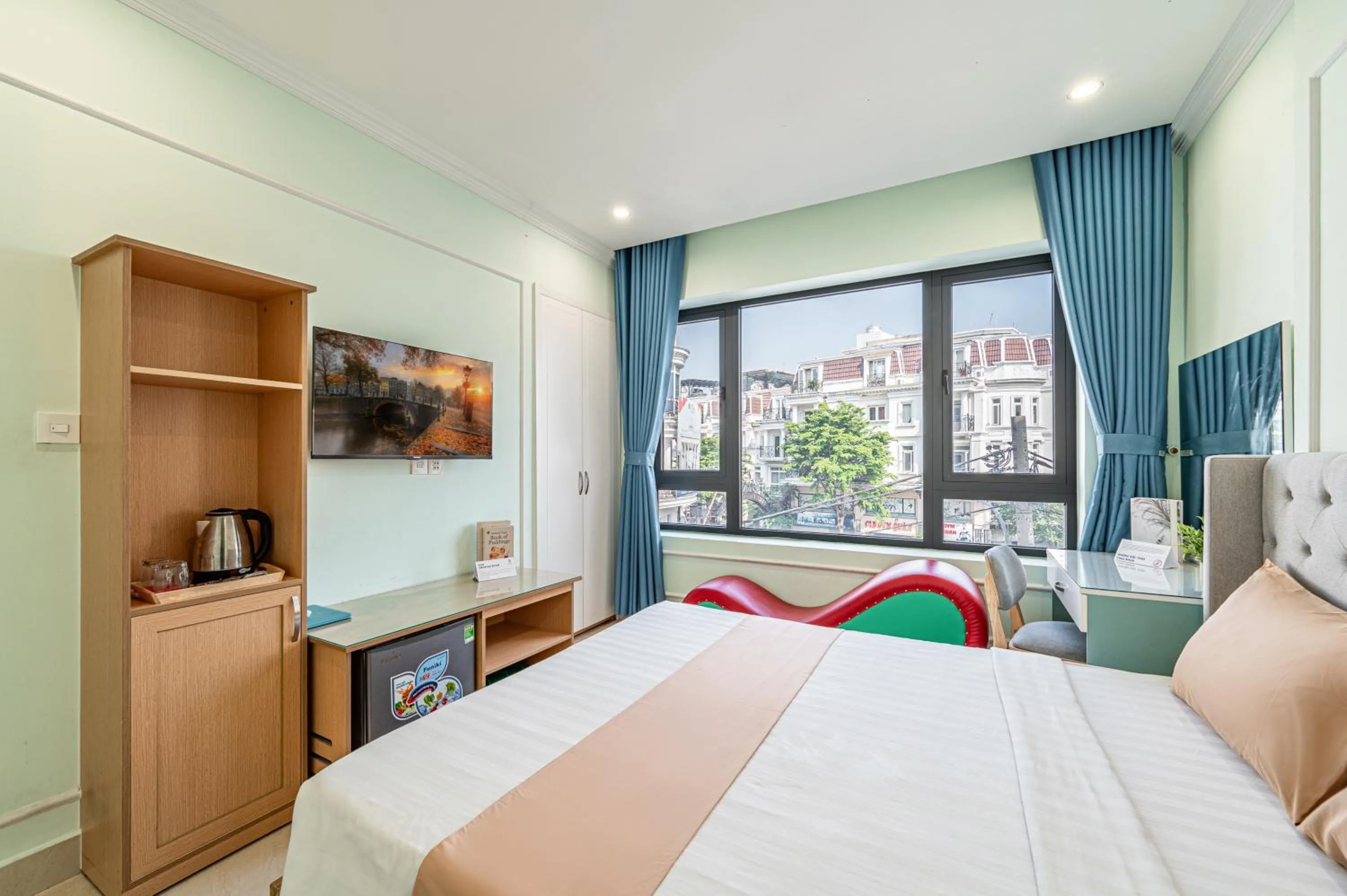 Bed in Cozrum - Love Hotel Trần Thị Nghỉ