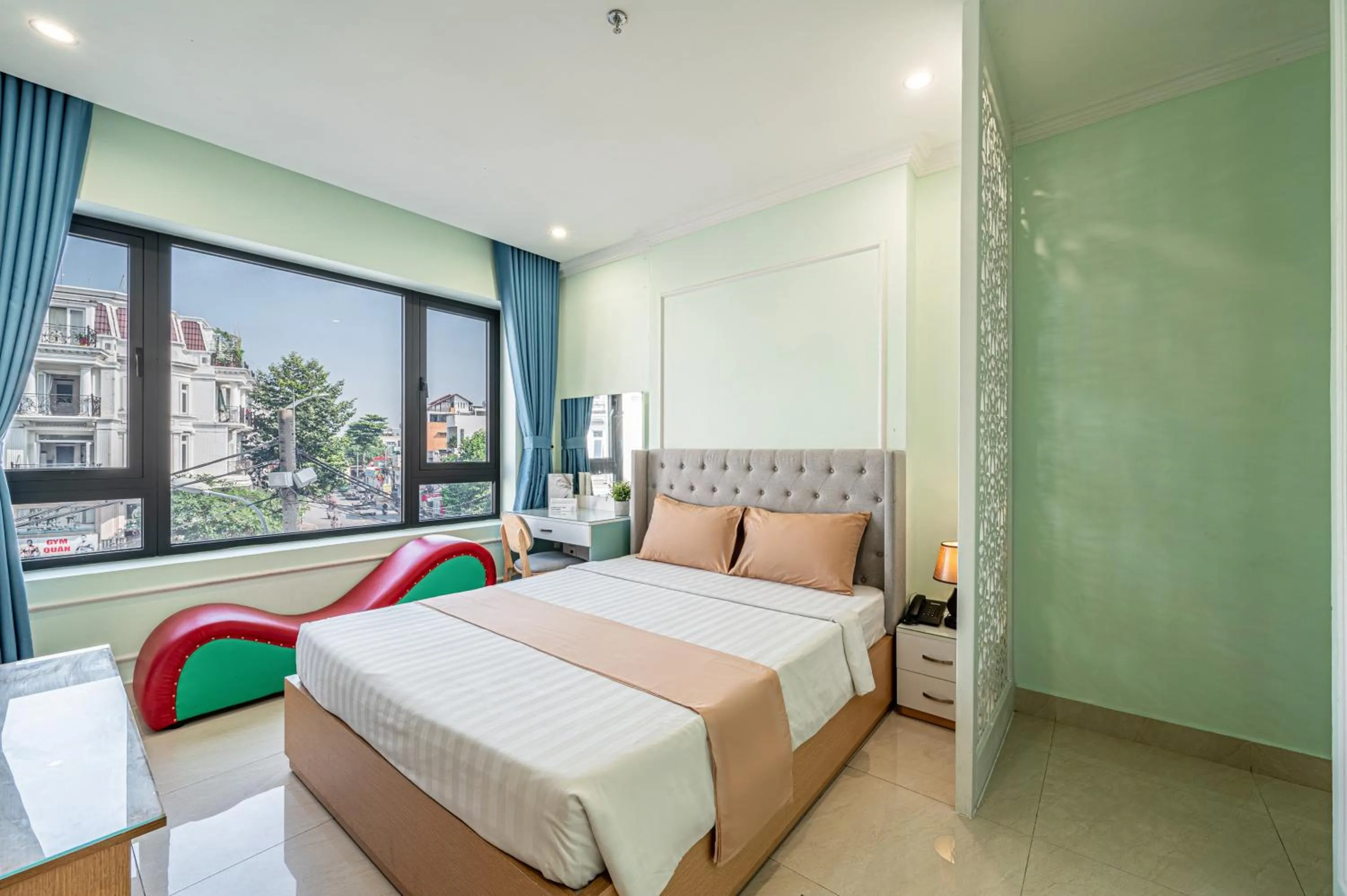 Bed in Cozrum - Love Hotel Trần Thị Nghỉ