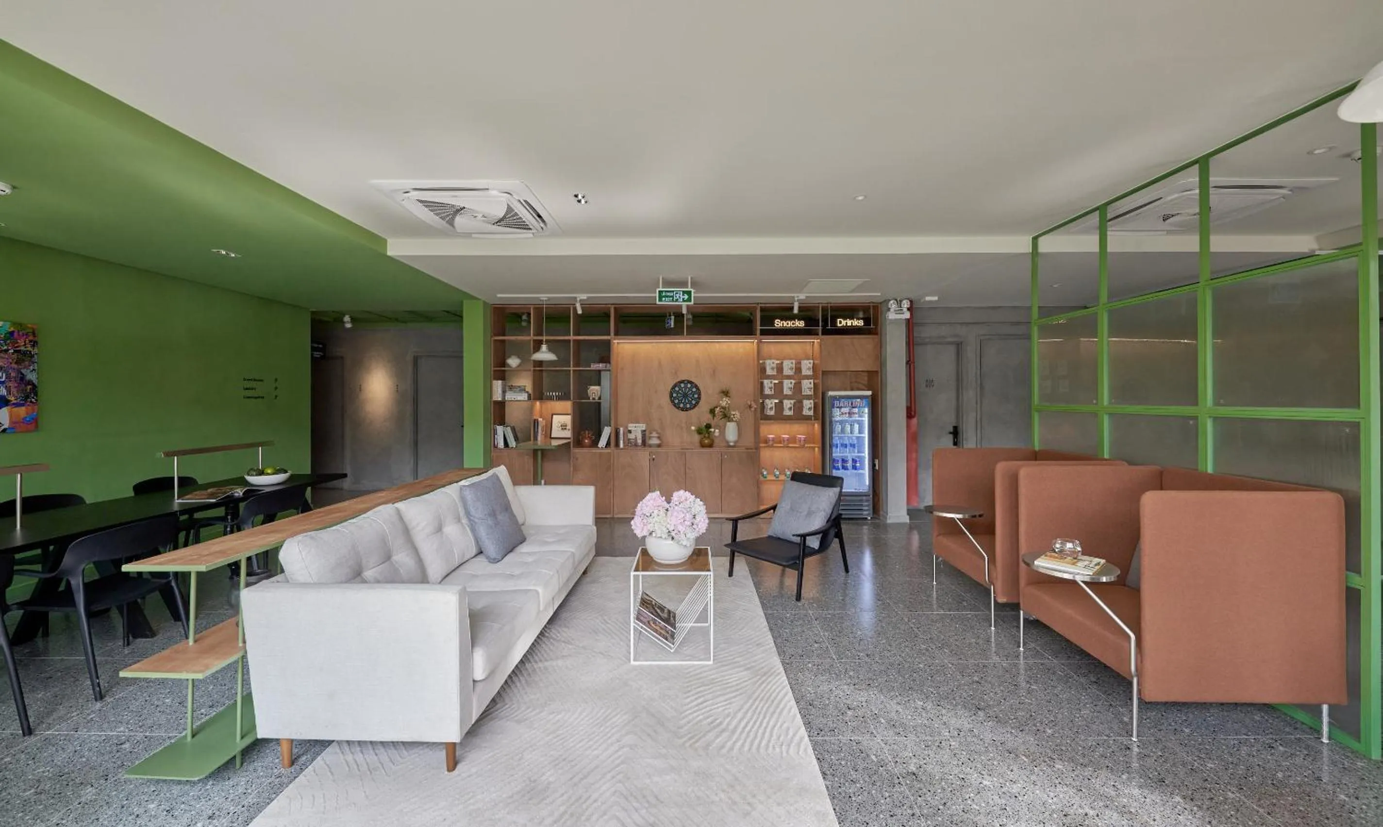 Seating area in Express by M Village Global City