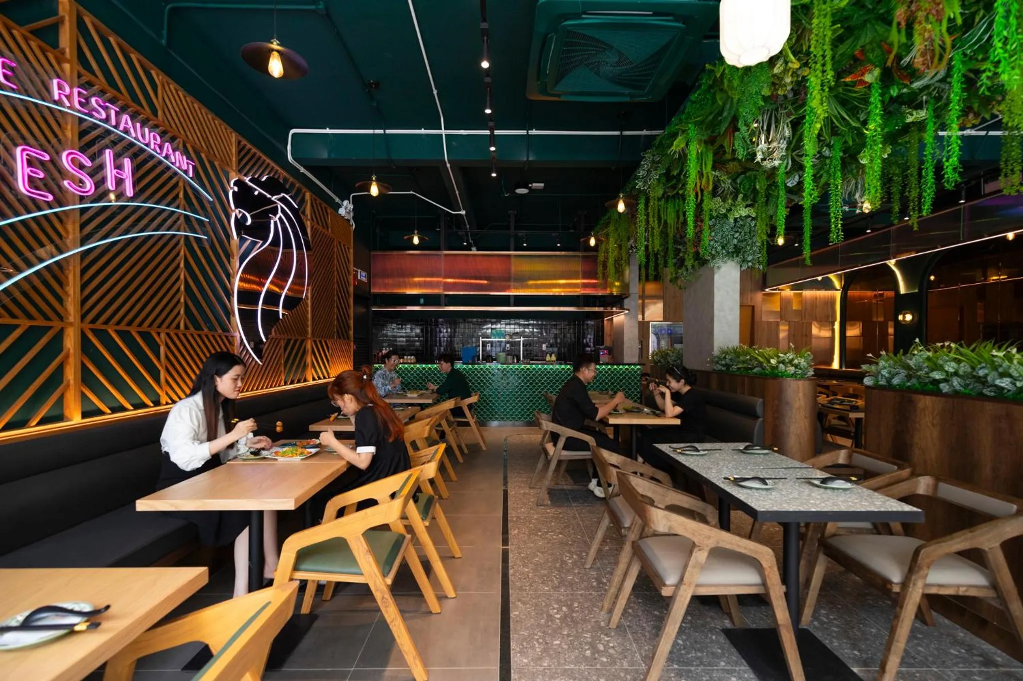 Seating area in Express by M Village Global City