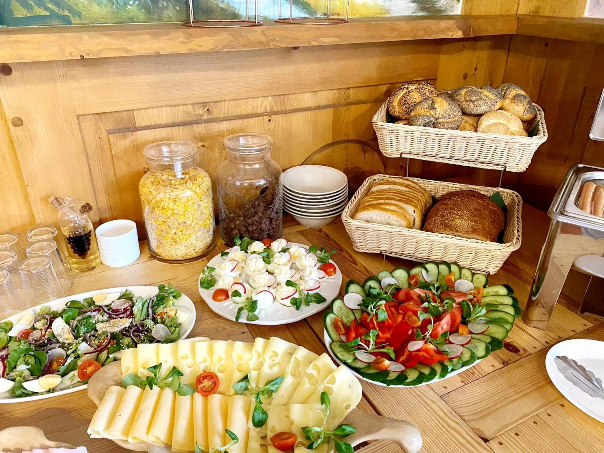 Buffet breakfast in Willa Regina II Resort & SPA