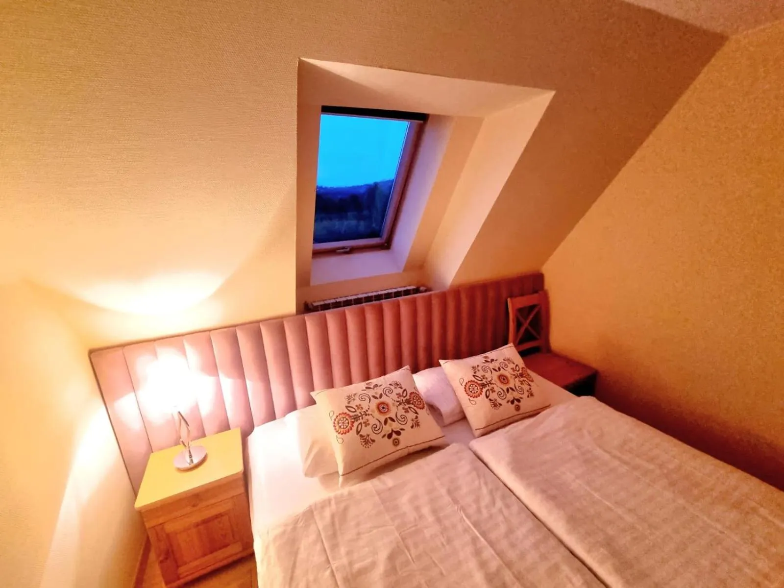 Bed in Willa Regina II Resort & SPA