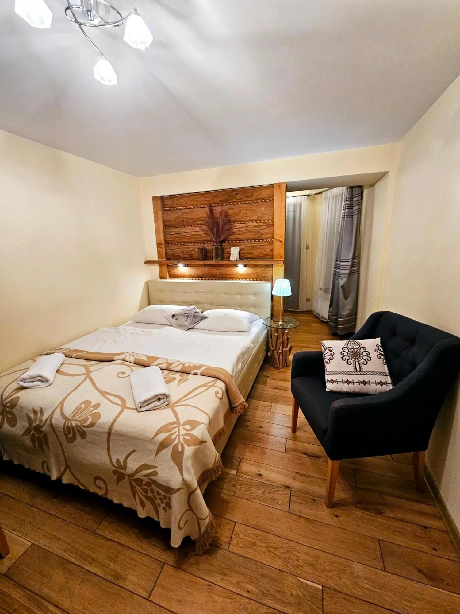 Bed in Willa Regina II Resort & SPA