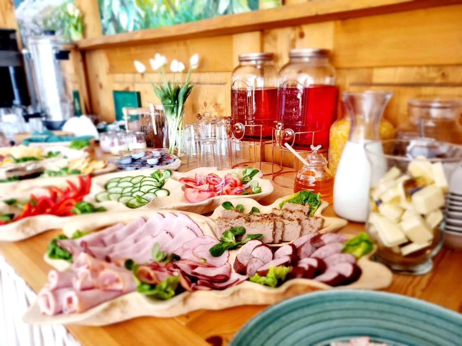 Buffet breakfast in Willa Regina II Resort & SPA