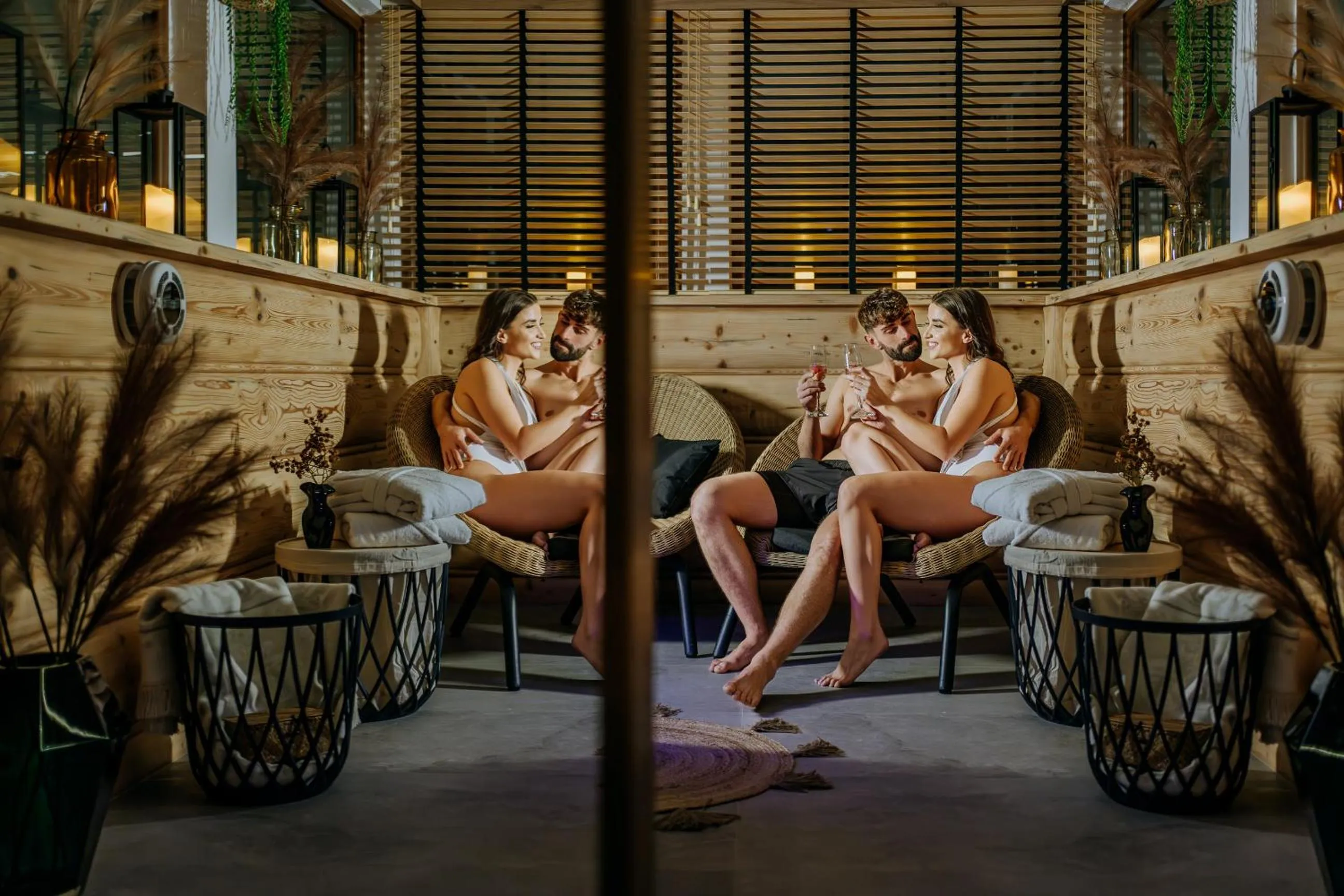 Spa and wellness centre/facilities in Willa Regina II Resort & SPA