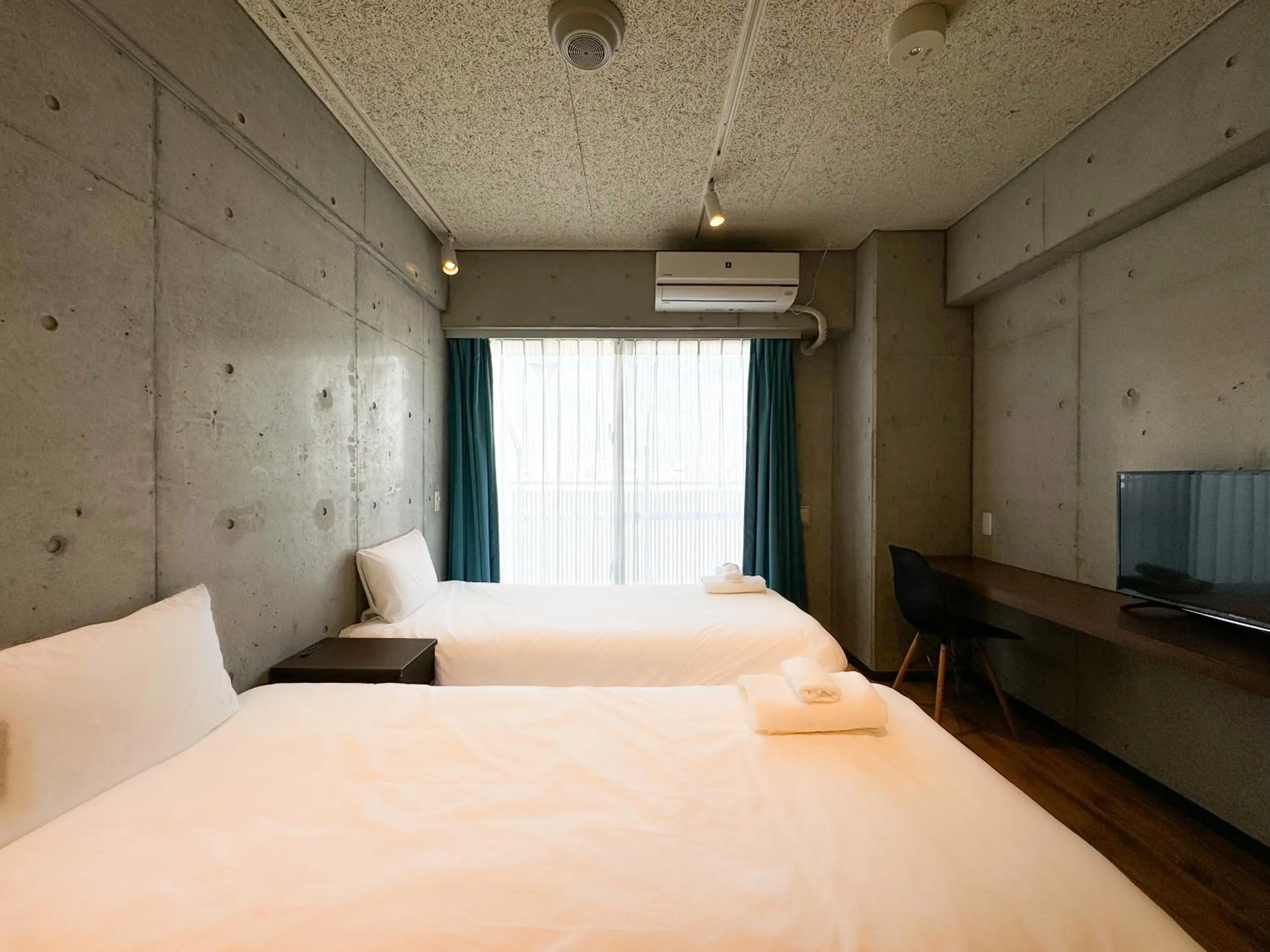 TV and multimedia, Bed in Randor Residence Naha Okinawa