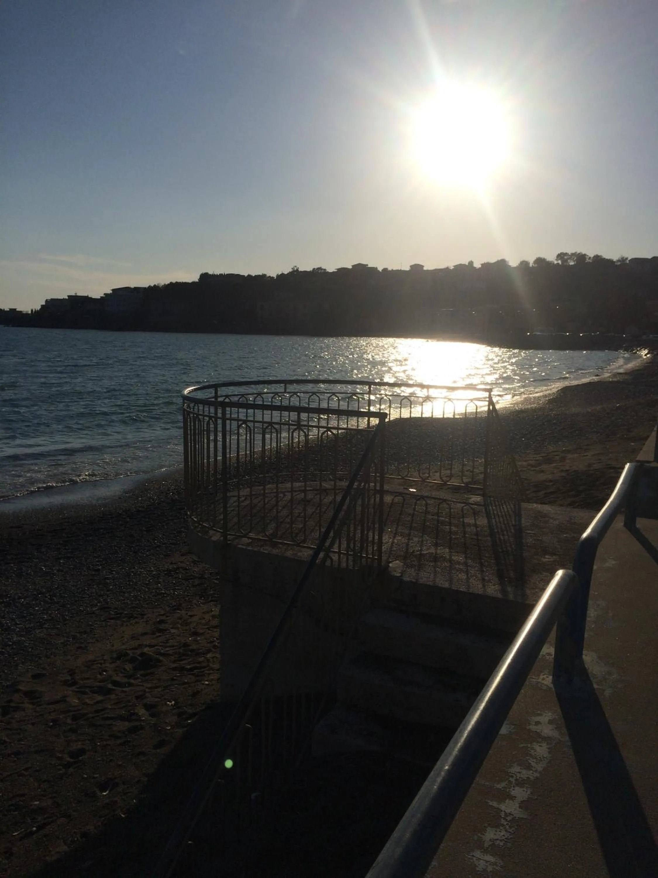 Sunset in B & B da Enzo