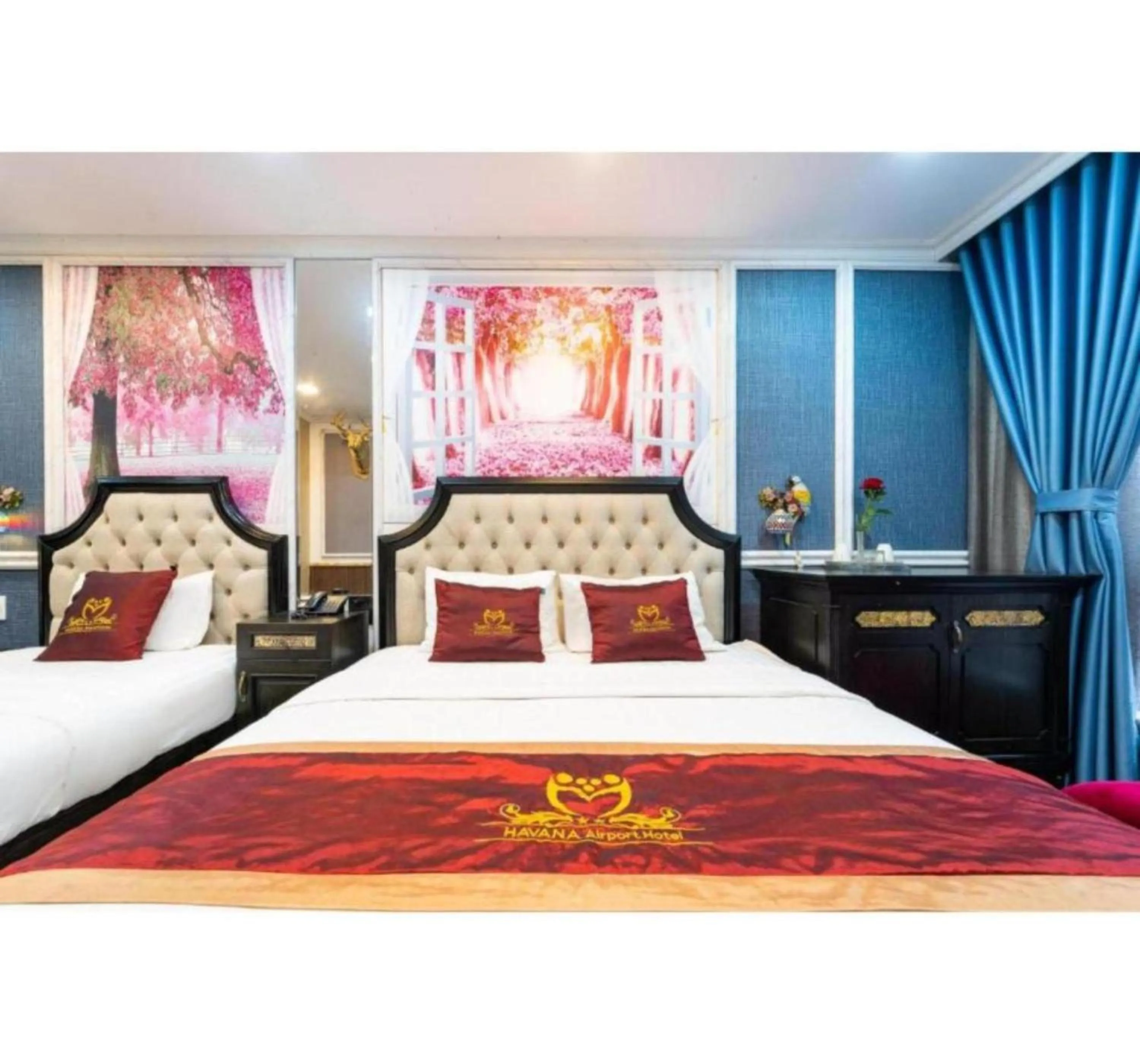 Bedroom, Bed in Collection O Havana Airport Hotel