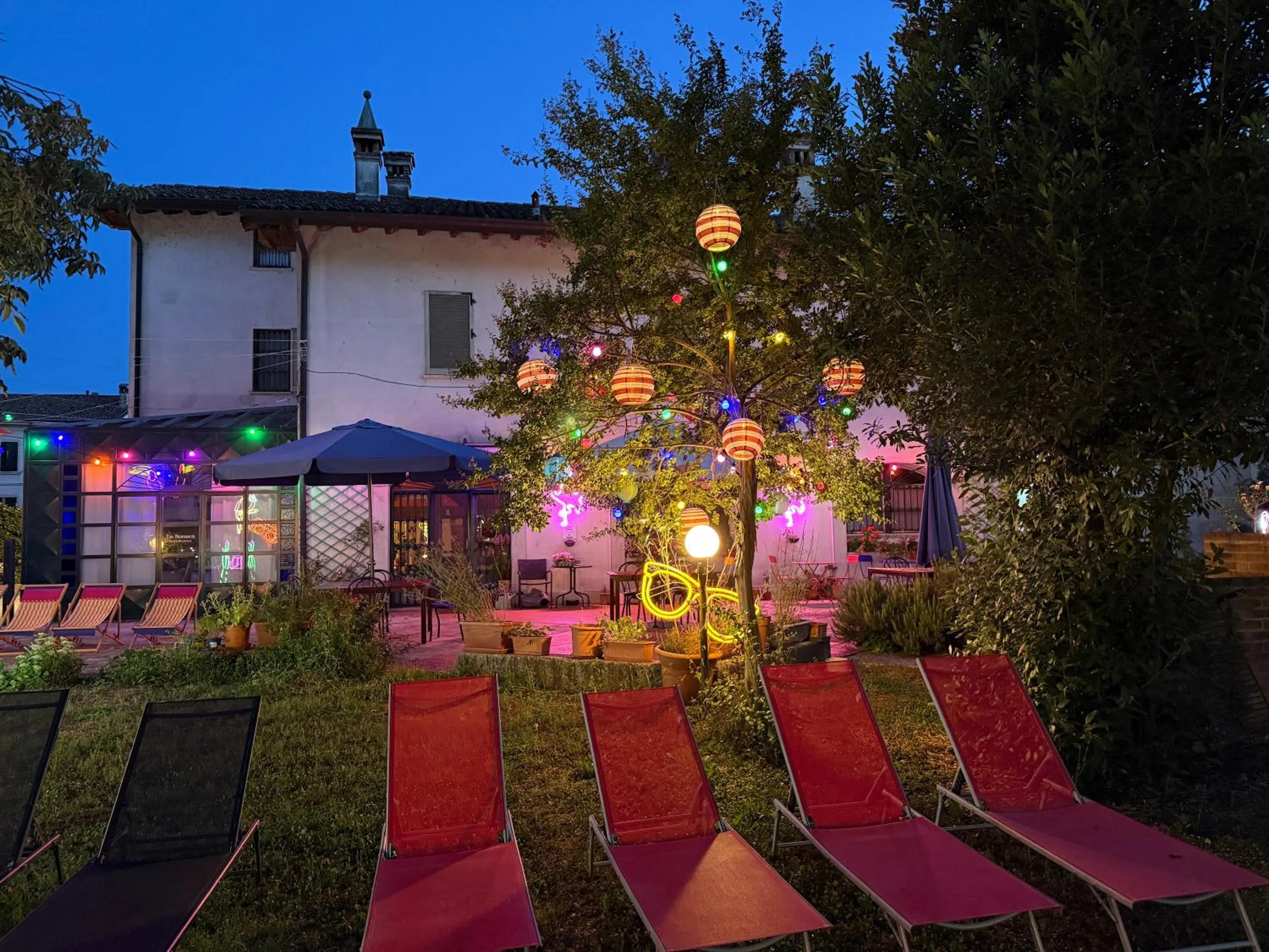 Garden in B&B La Borasca