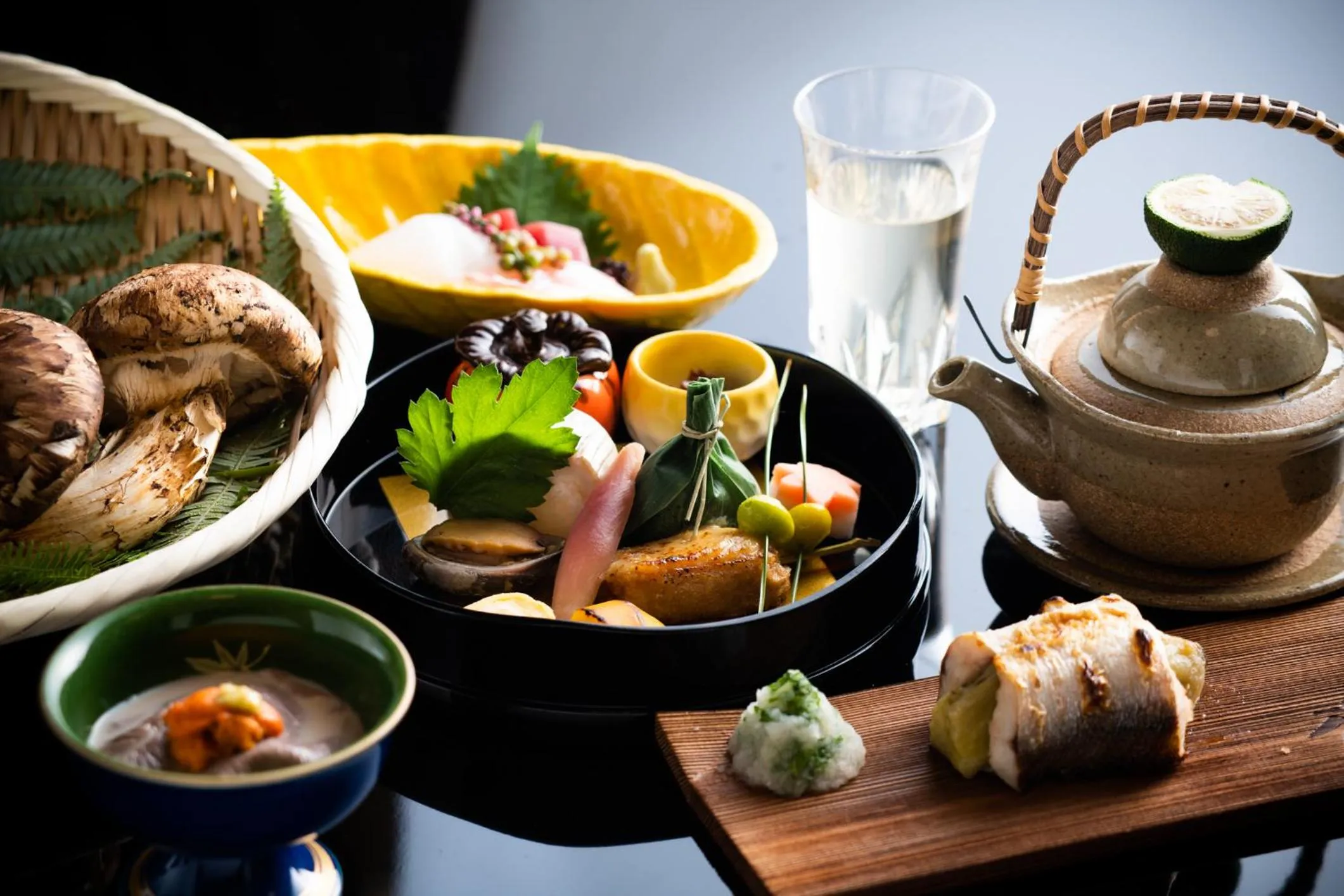 Food close-up in Yamadaya Ryokan