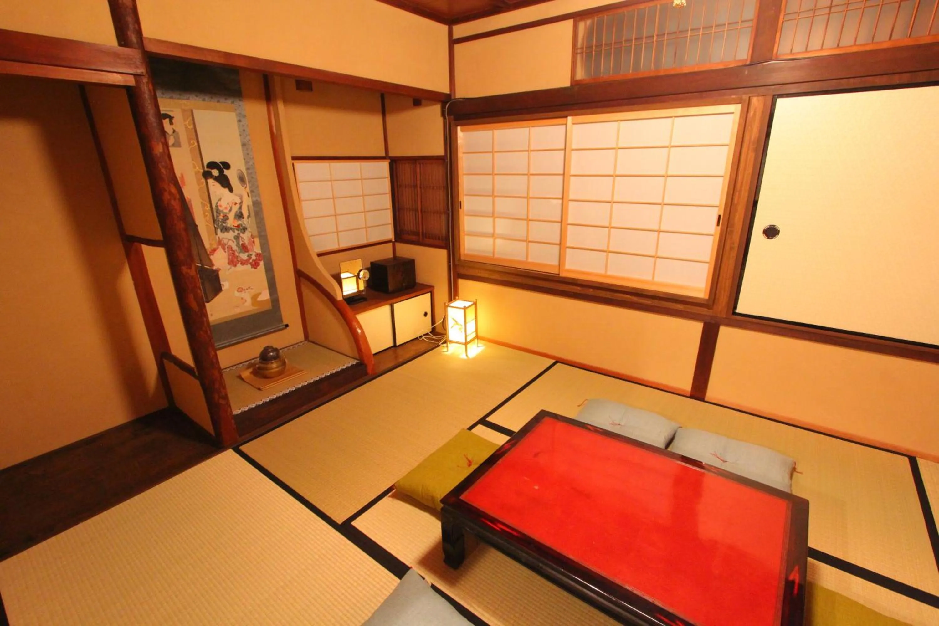 Living room, Bed in Our turn Machiya inn