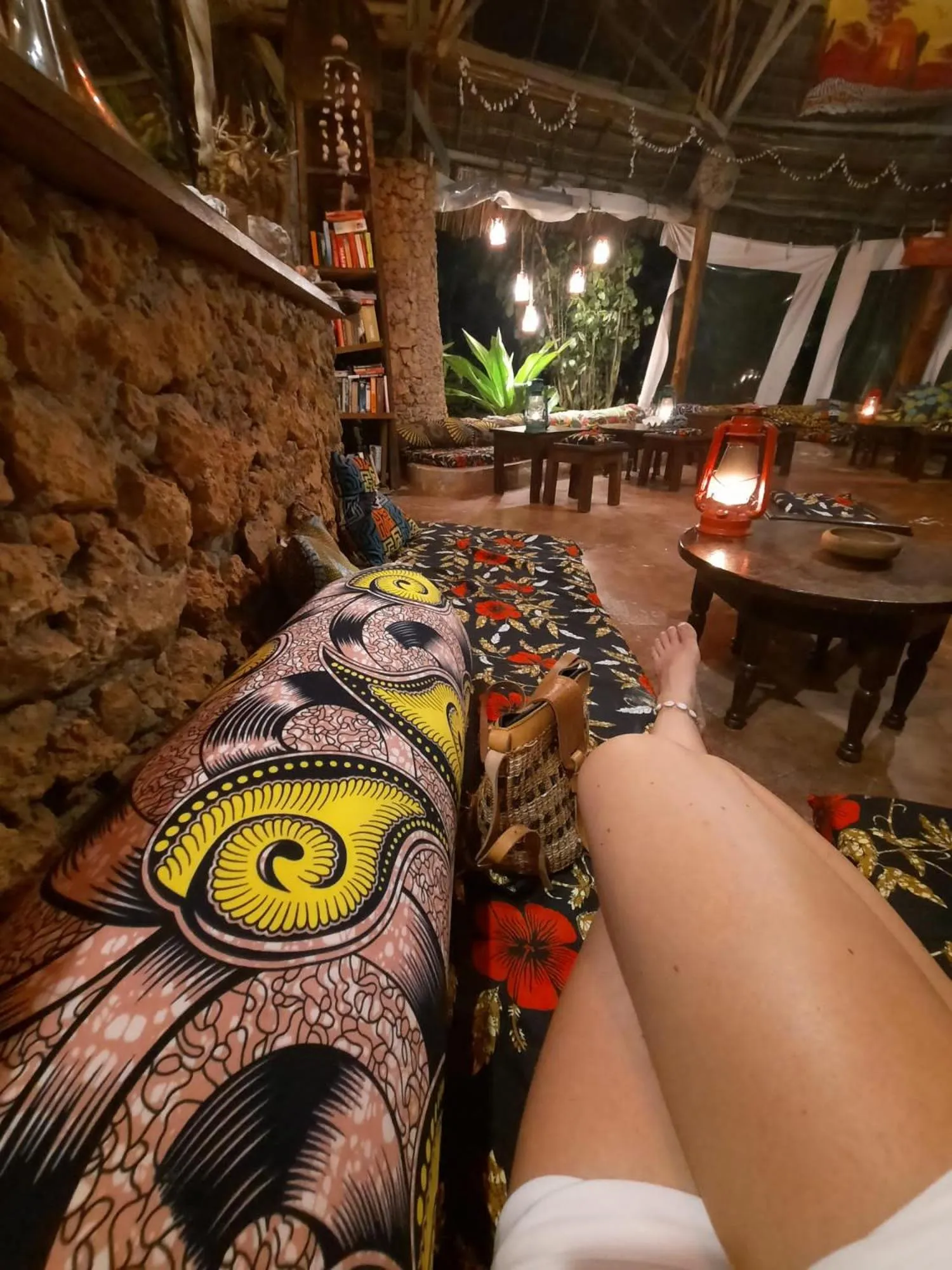 Lounge or bar in Evergreen Bungalows