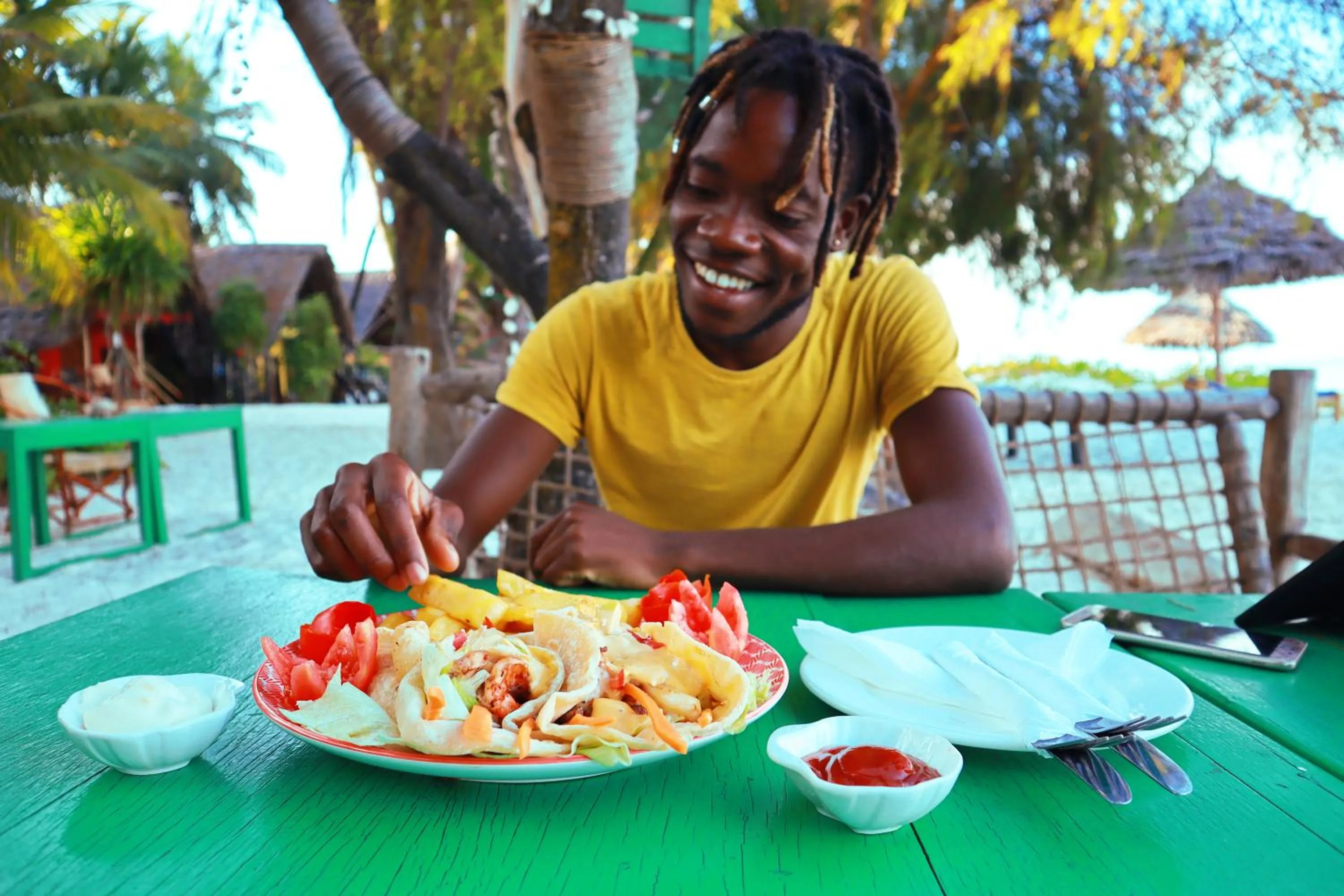 Day in Evergreen Bungalows