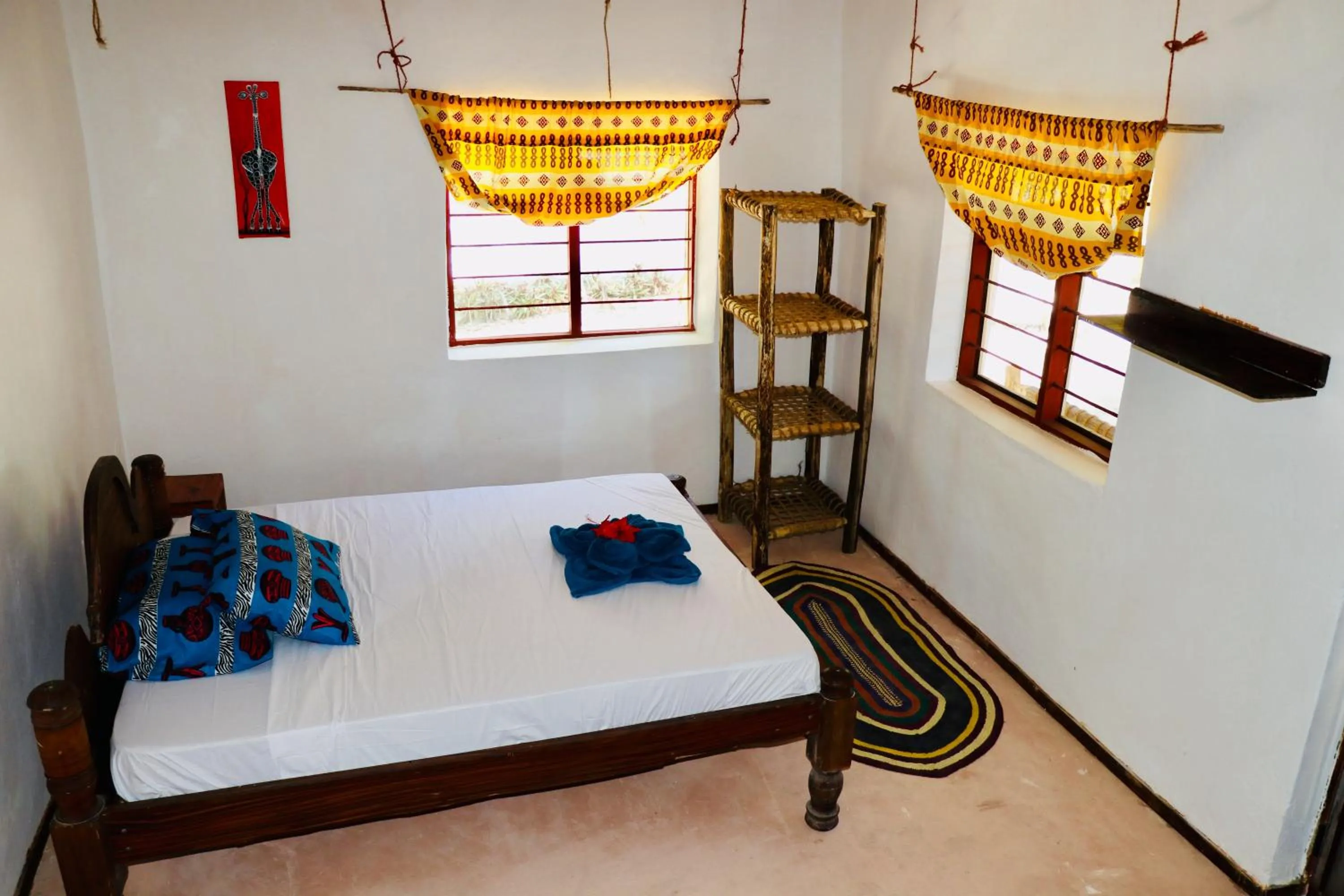 Bed in Evergreen Bungalows