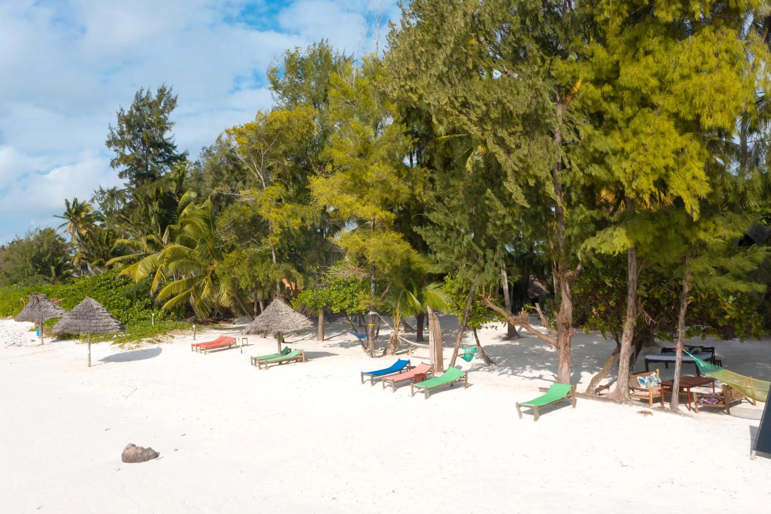 Beach in Evergreen Bungalows
